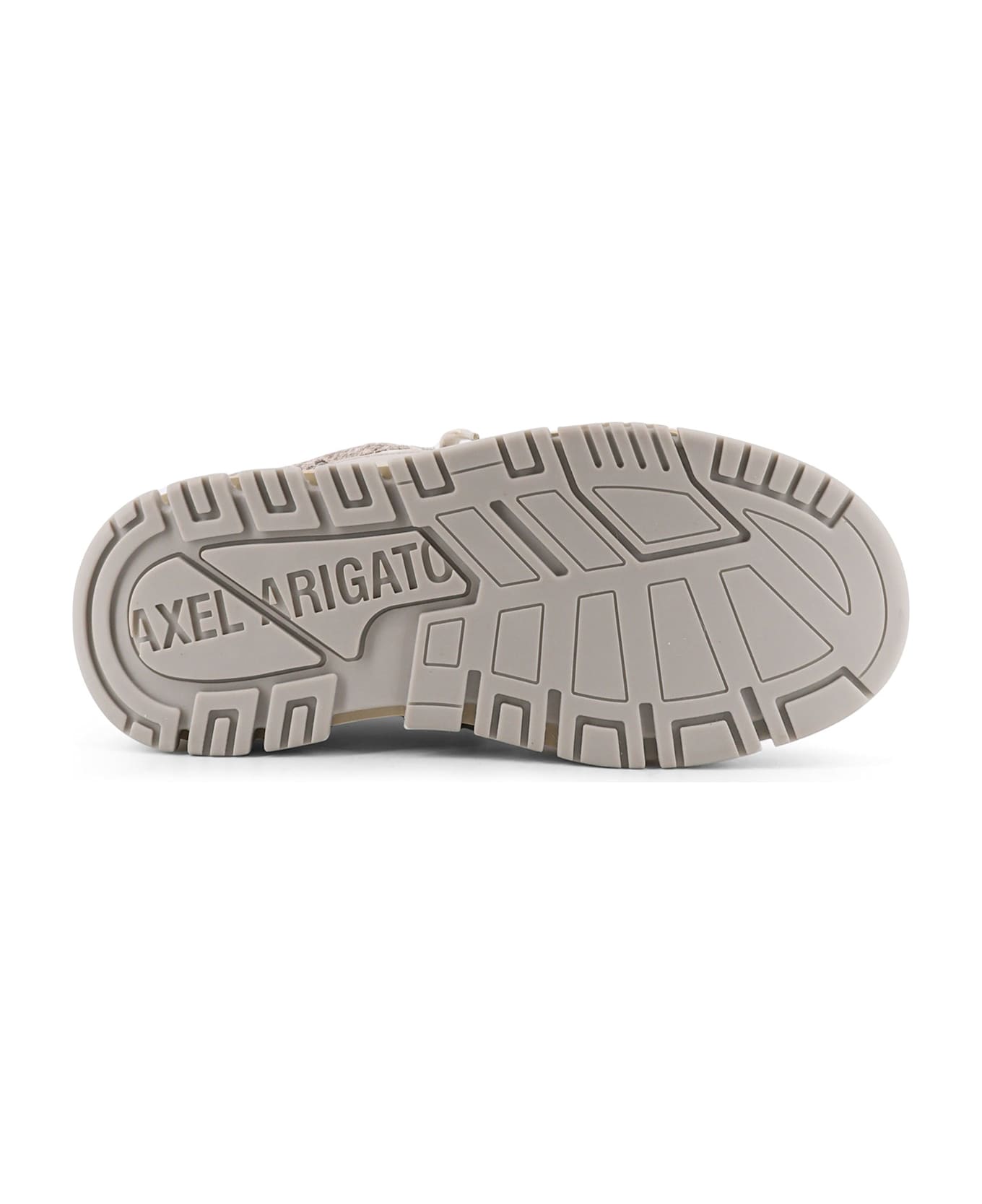 Axel Arigato Area Lo Ponyskin And Suede Low-top Sneakers - Greygray