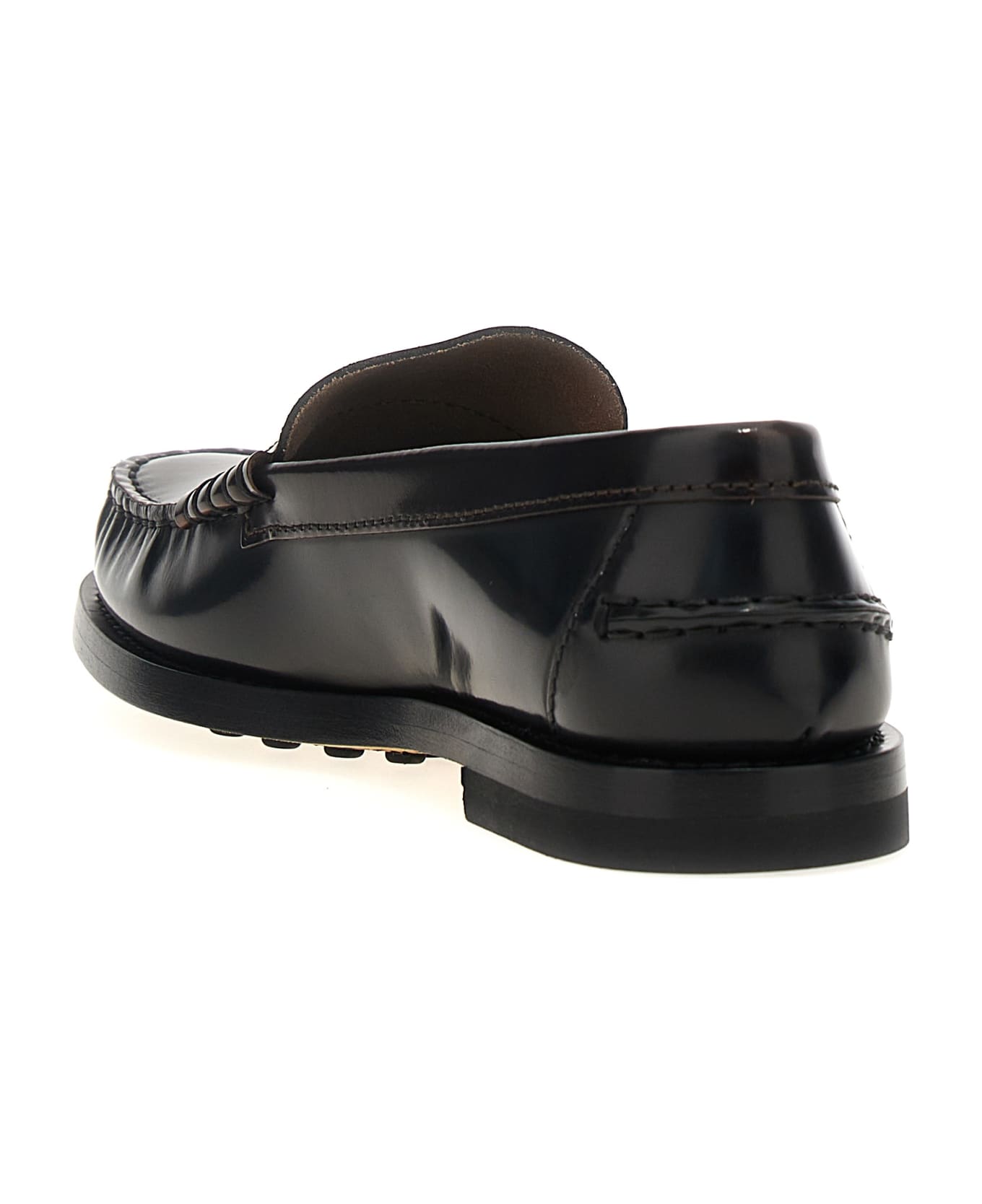 Tod's Leather Loafers - Black  