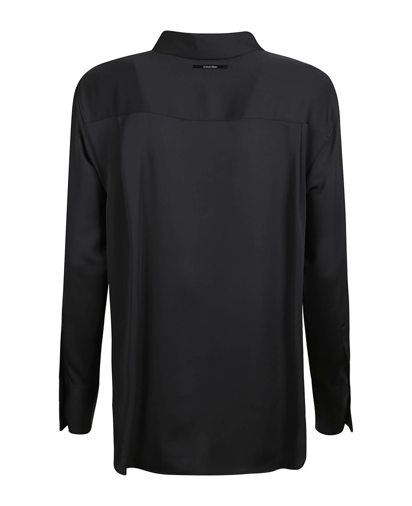 Calvin Klein Recycled Cdc Relaxed Shirt Shirt - BLACK