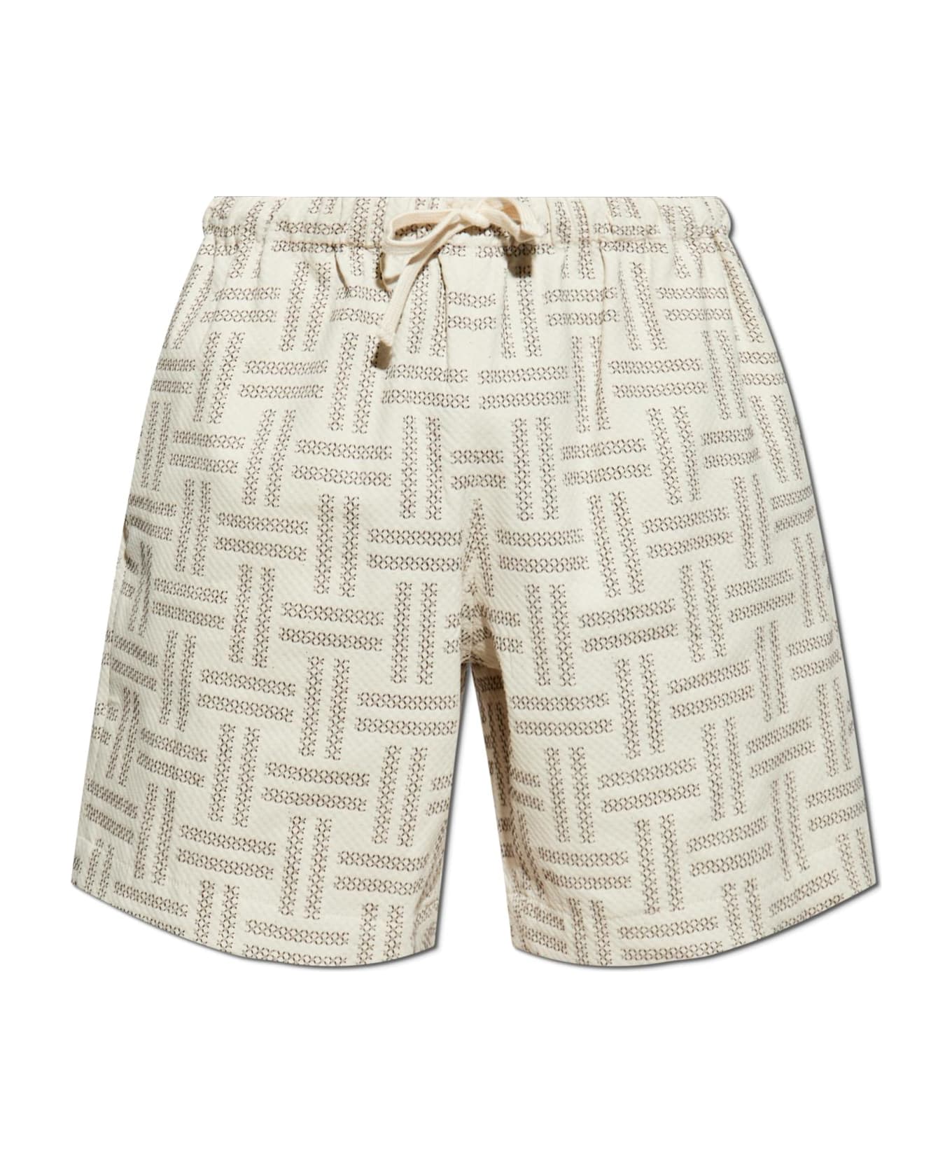 Kenzo Cotton Shorts - Tan