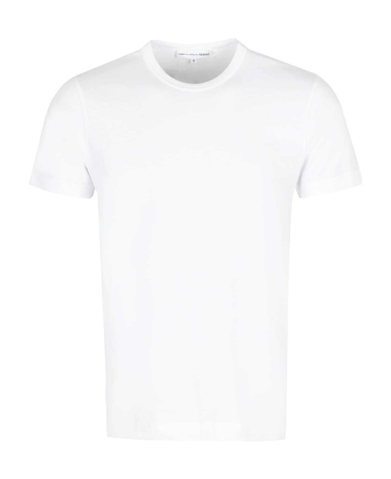 Comme des Garçons Shirt Cotton Crew-neck T-shirt - White
