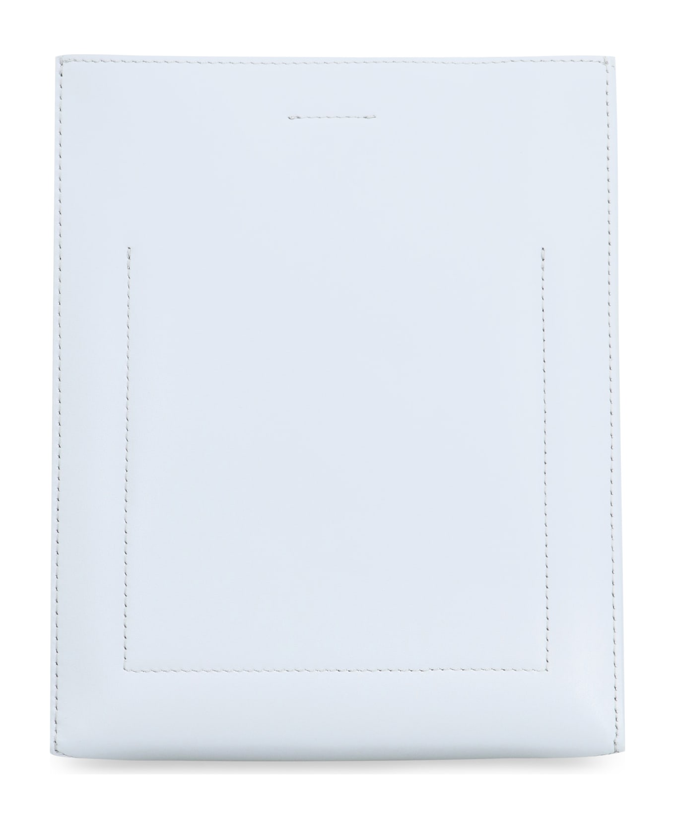 Calvin Klein Leather Crossbody Bag - grey