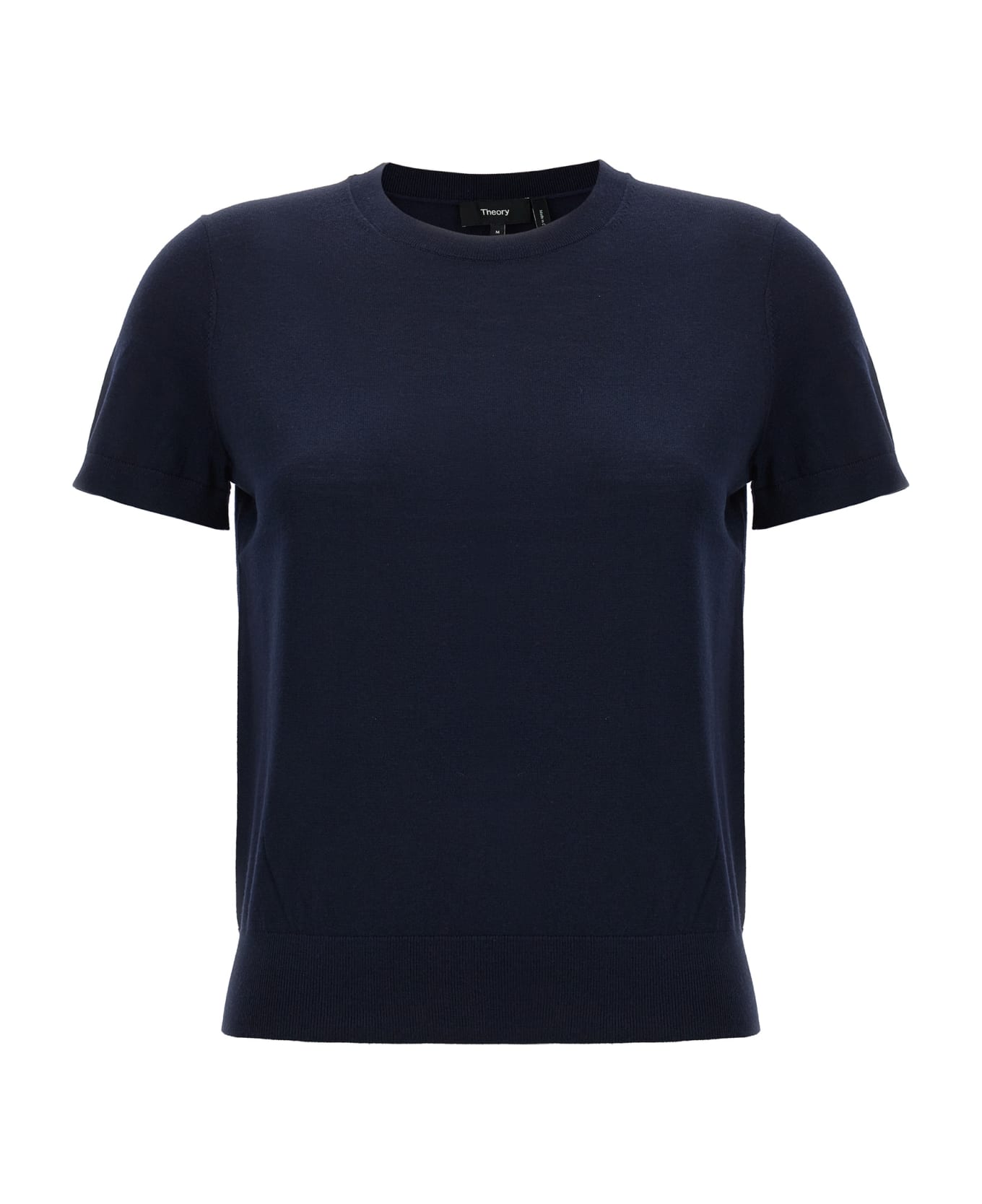 Theory 
basic Tee
 Sweater - Blue