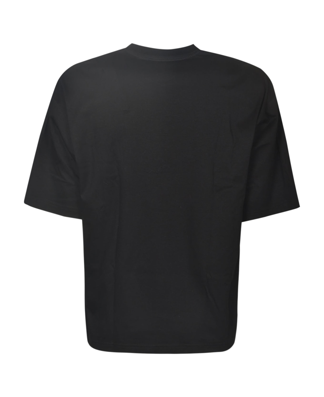 Lanvin Logo Laced T-shirt - Black シャツ