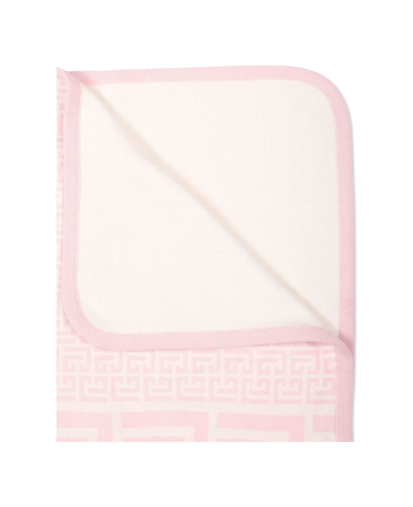 Balmain Coperta Con Ricamo - Pink