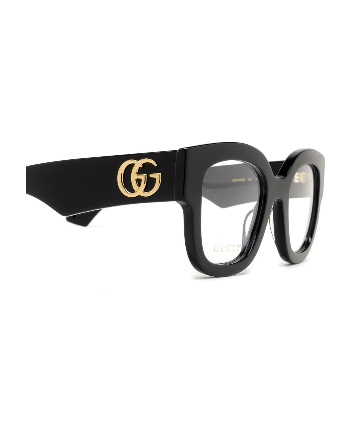 Gucci Eyewear Gg1423o Black Glasses - Black アイウェア