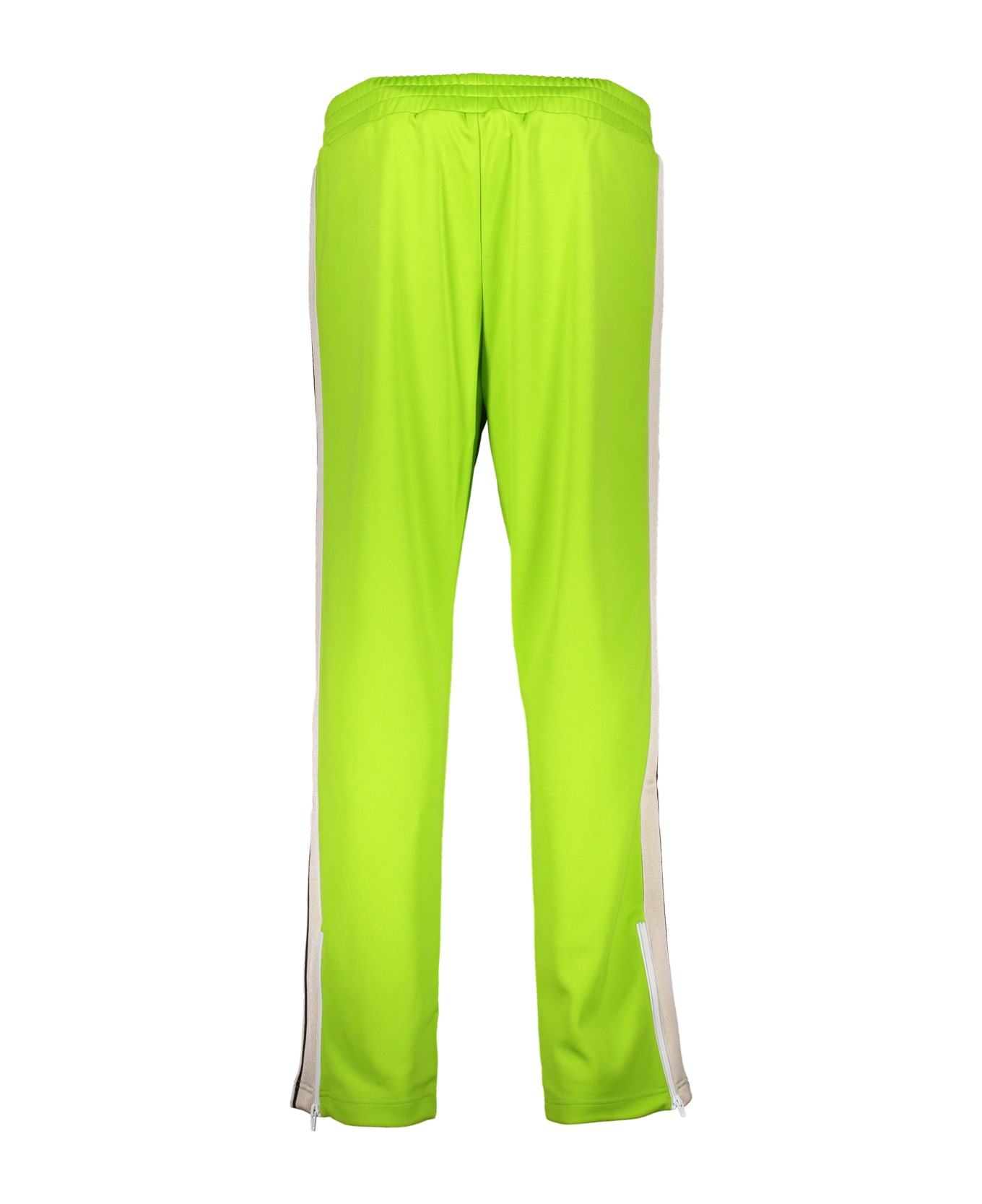Palm Angels Contrast Side Stripes Trousers - green