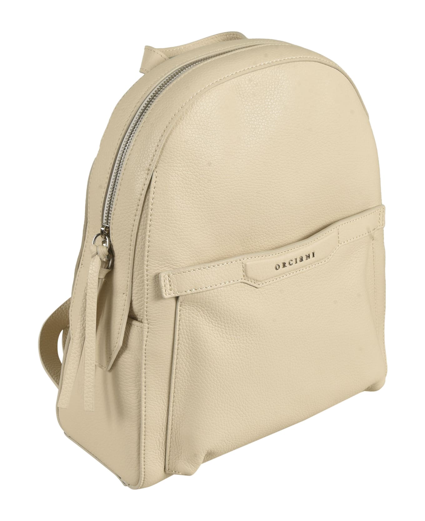 Orciani Zip Logo Detail Backpack - Acqua バックパック