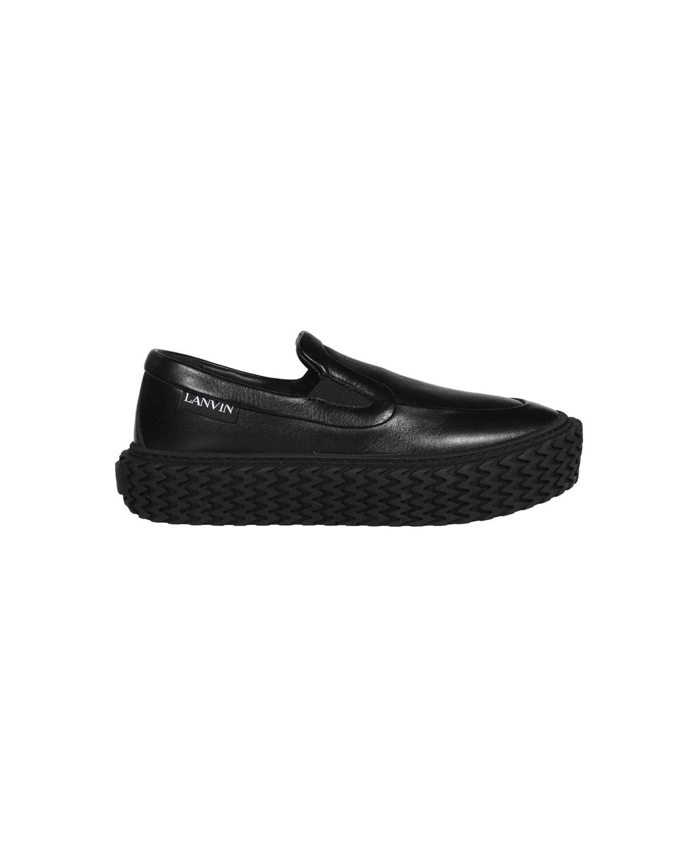 Lanvin Leather Slip-on - black