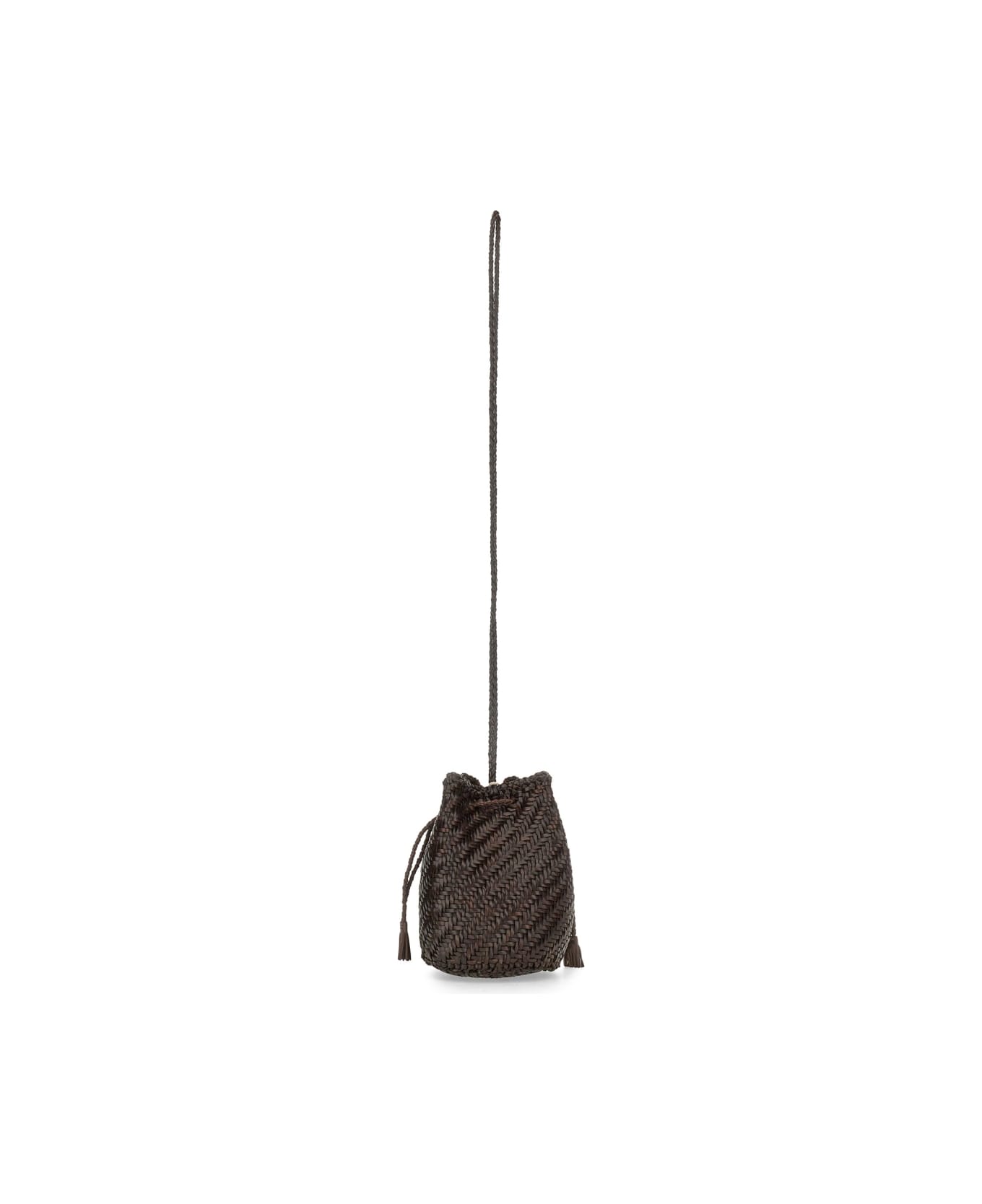 Dragon Diffusion "pompom Double Jump Tan" Bag - BROWN トートバッグ