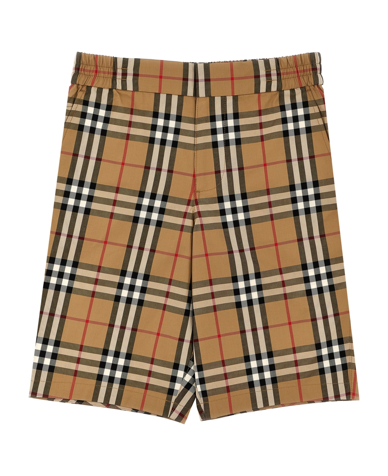 Burberry 'hal' Bermuda Shorts - Beige