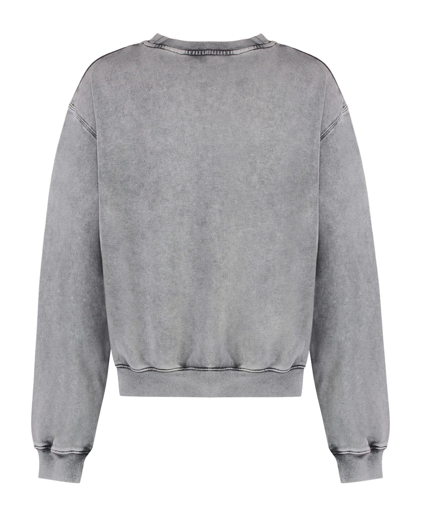 Acne Studios Cotton Crew-neck Sweatshirt - grey