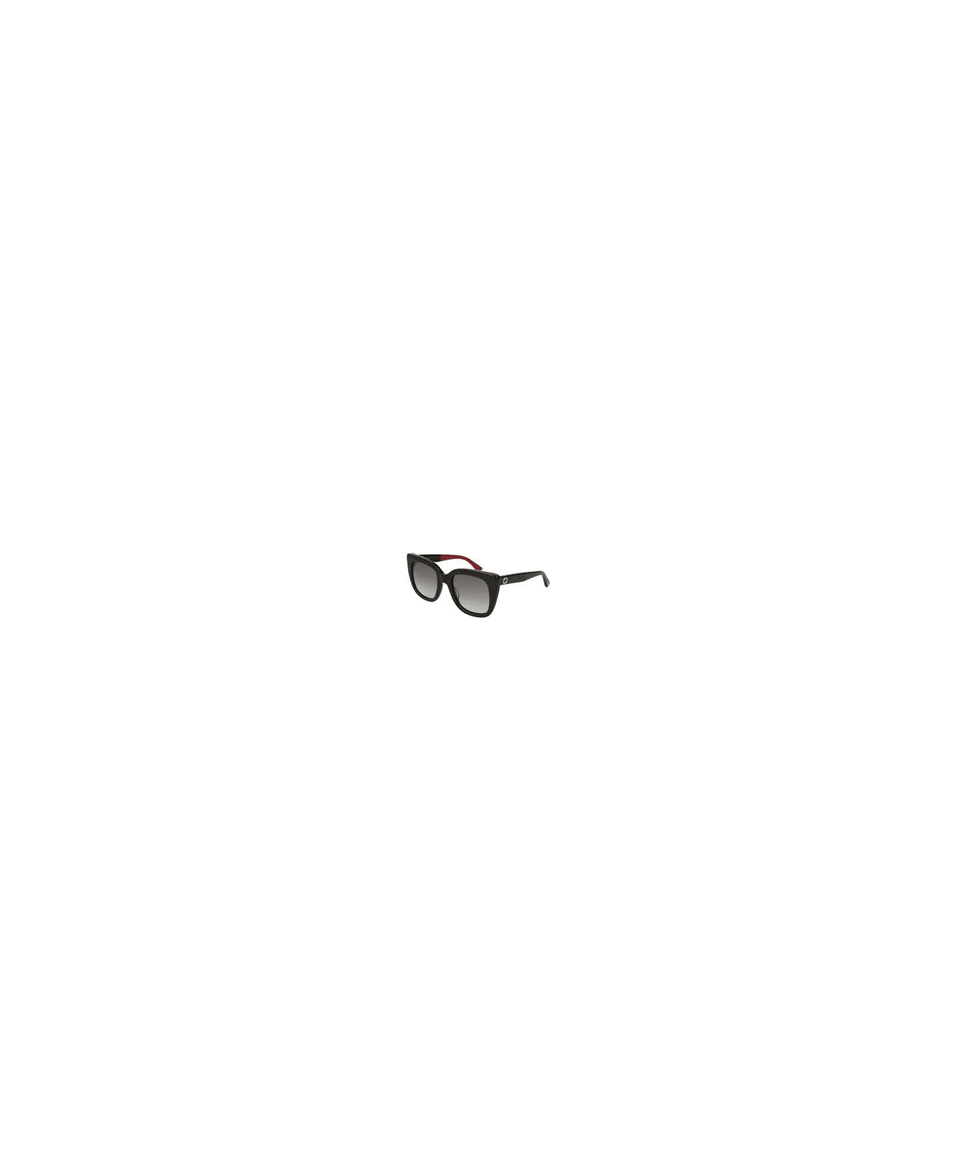 Gucci Eyewear GG0163SN Sunglasses - Black Black Grey