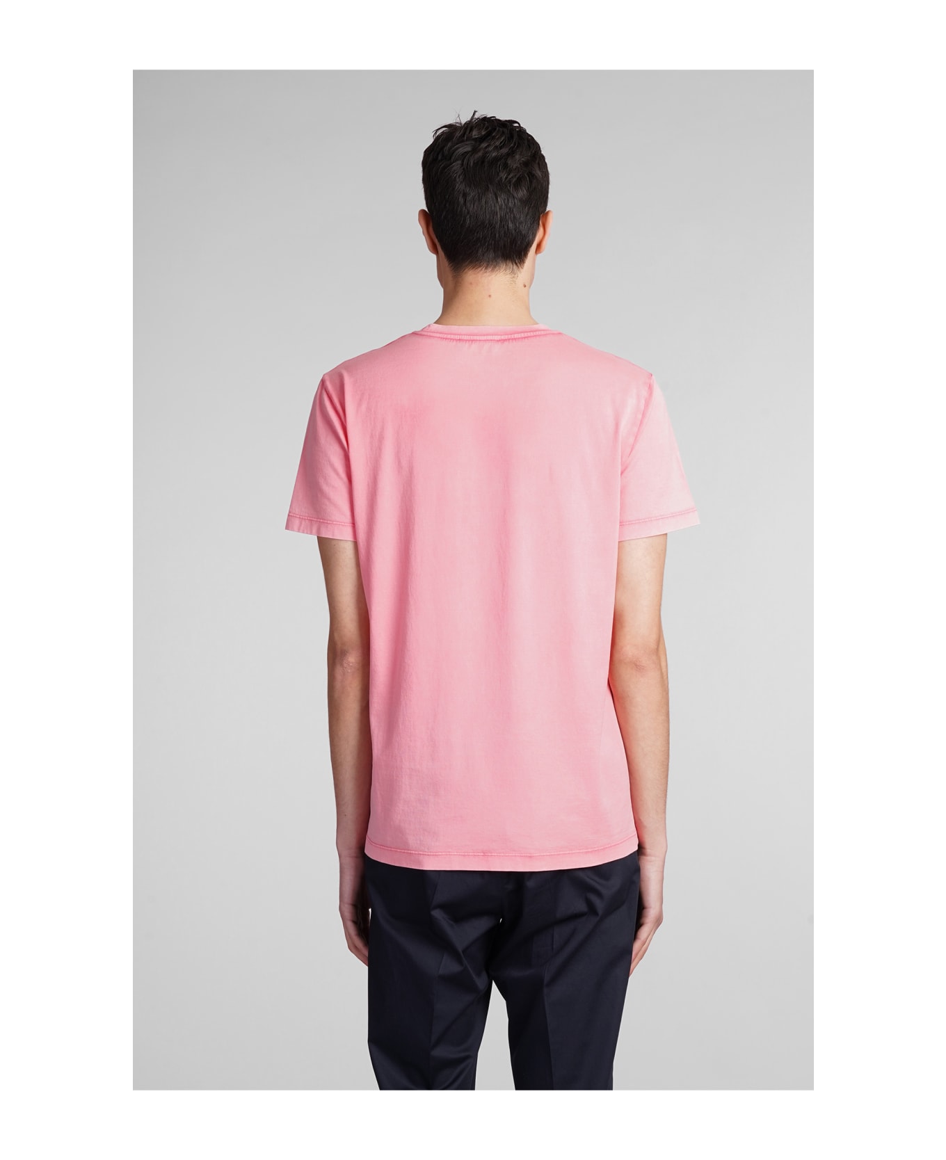 Roberto Collina T-shirt In Rose-pink Cotton - rose-pink シャツ