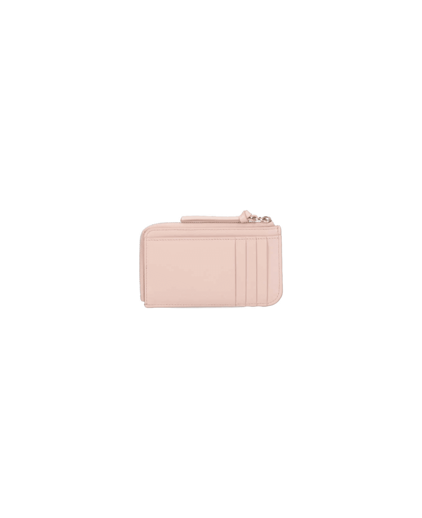 Chloé Zipped Card Holder - Pink