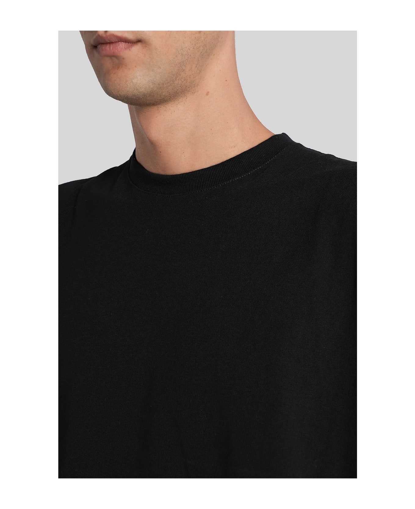 Junya Watanabe T-shirt In Black Cotton - black
