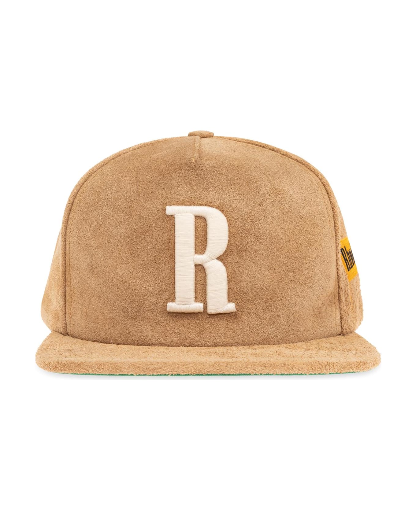 Rhude Baseball Cap With Logo - Tan