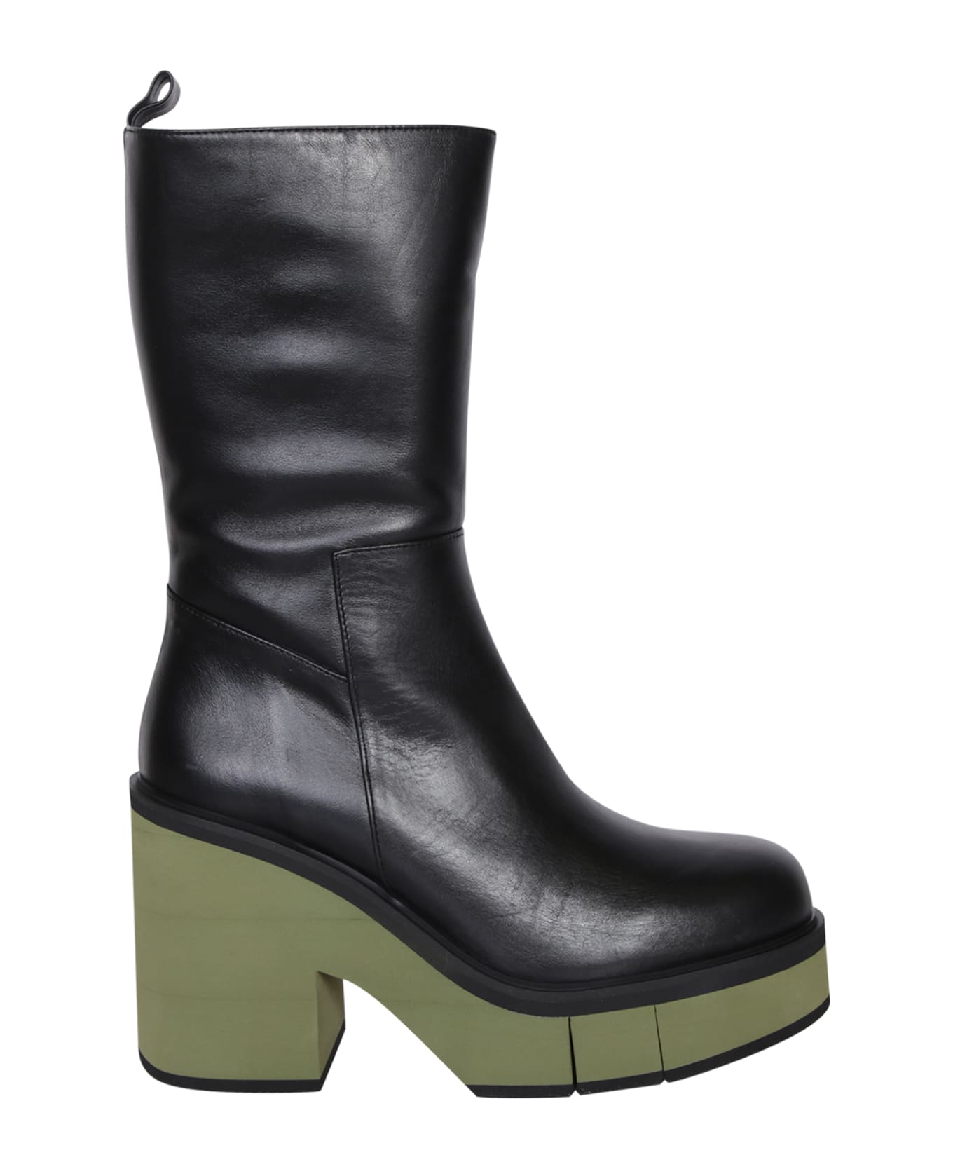 Paloma Barceló Brook Nero Leather Boot - Black