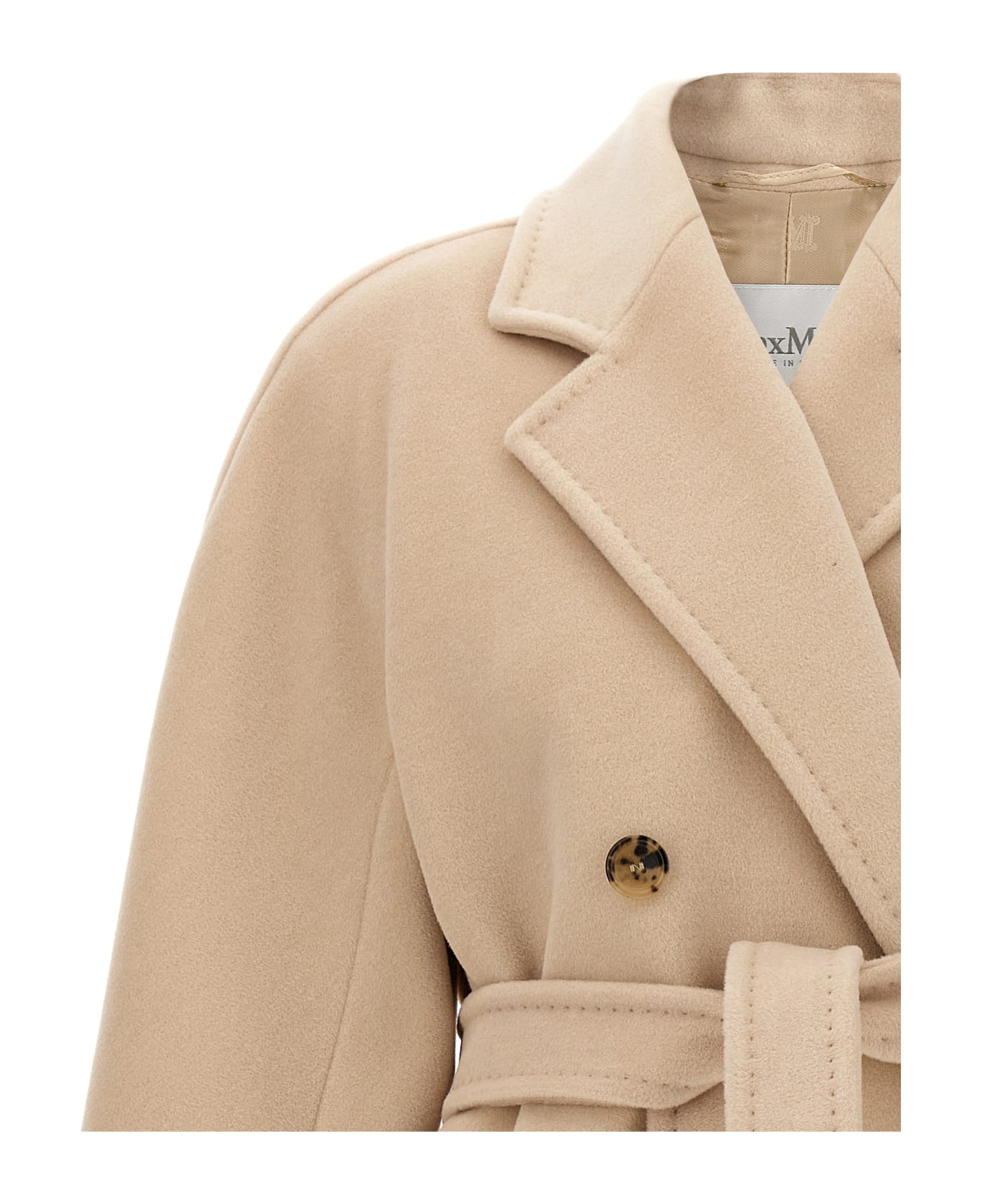 Max Mara '101801 Icon Coat' Coat - Beige