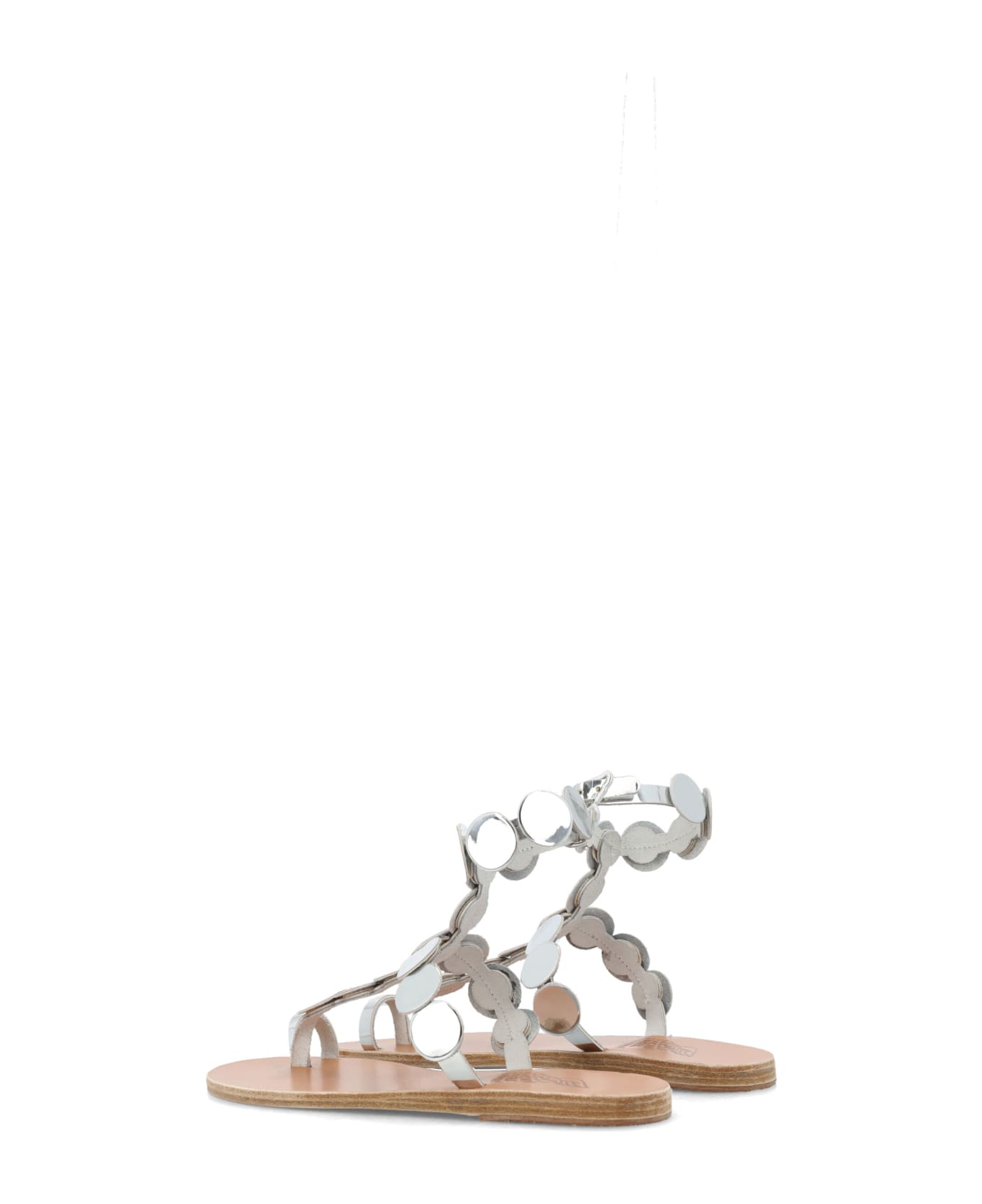 Ancient Greek Sandals Asteras - SILVER