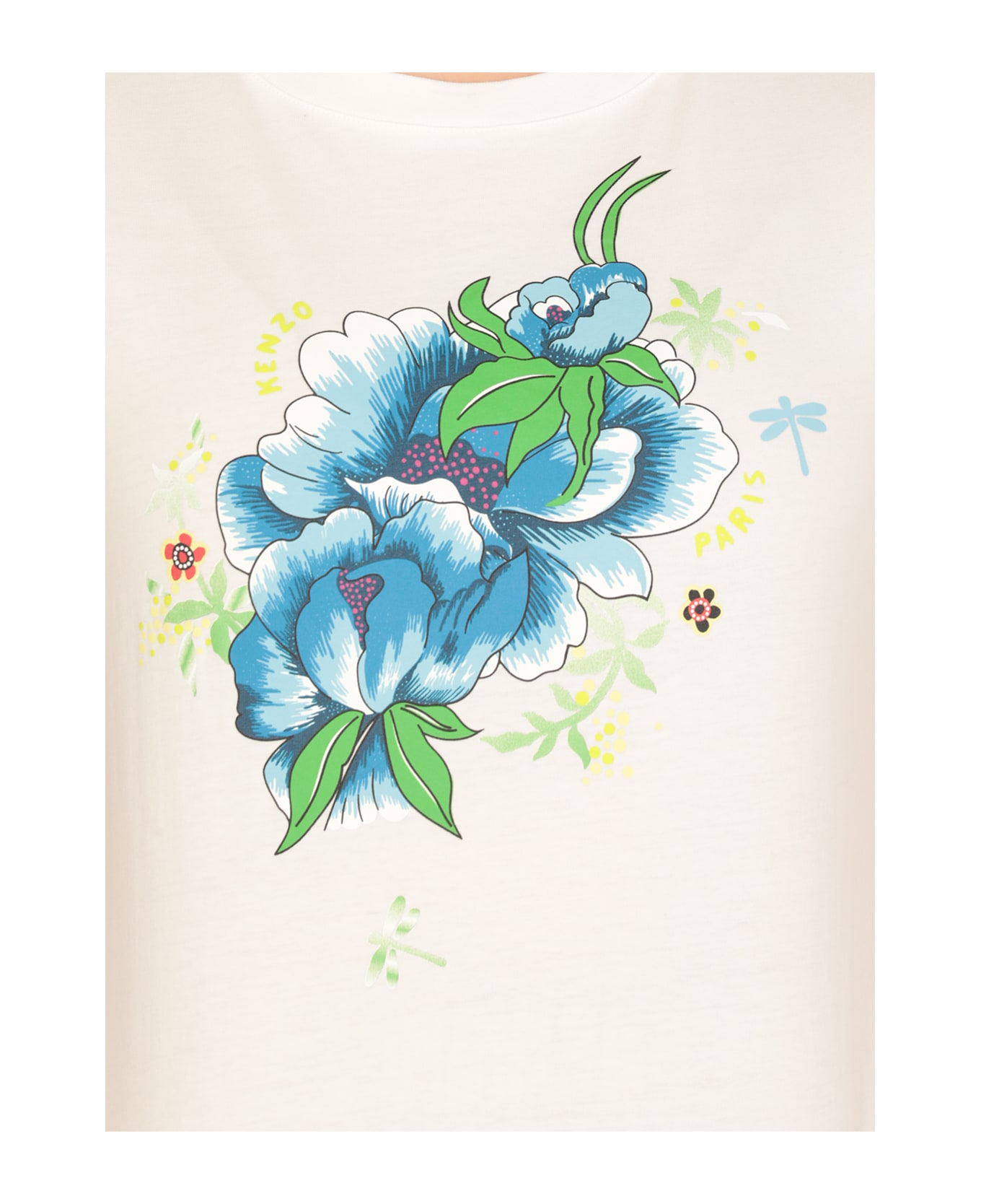 Kenzo 
kenzo Peonies
 T-shirt - White