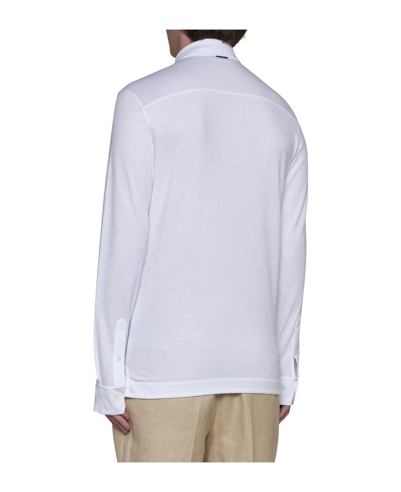 Zegna Polo Shirt - Bianco