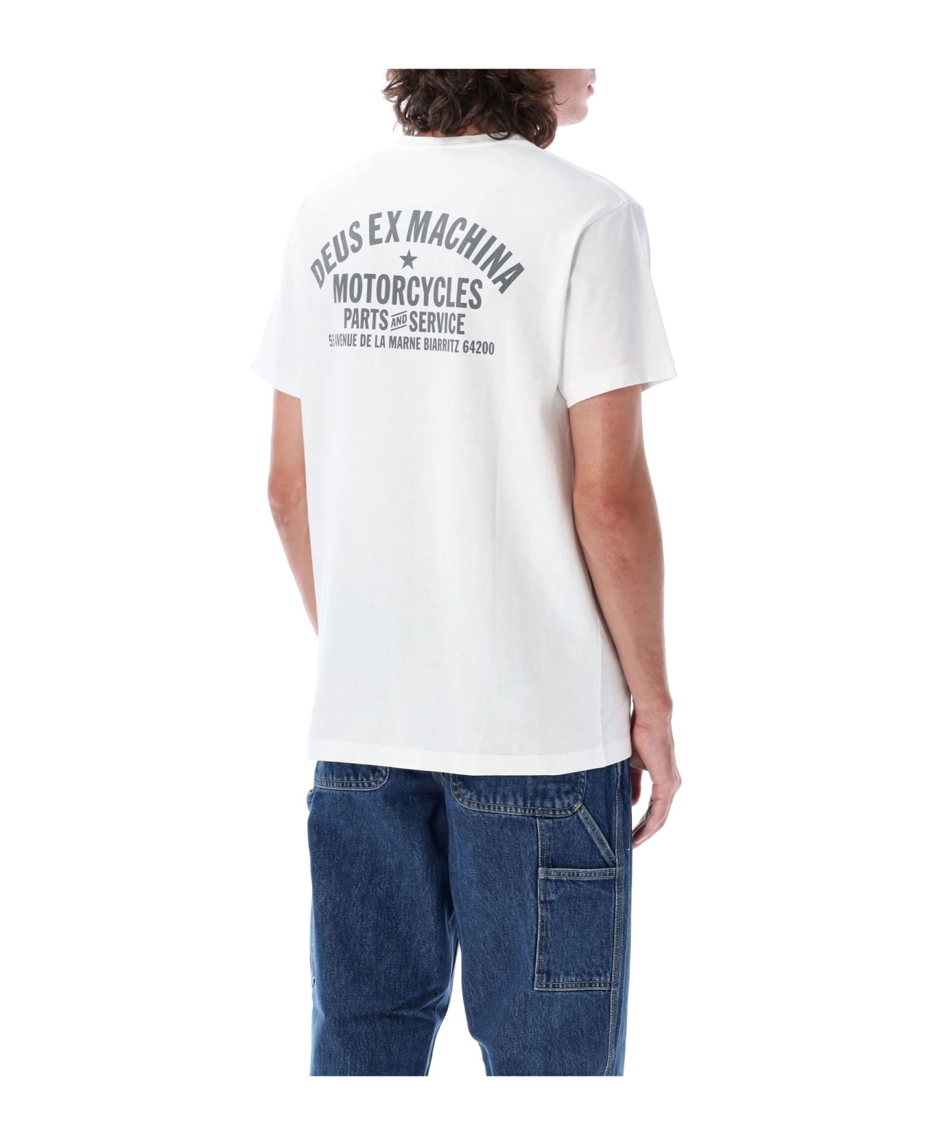Deus Ex Machina Biarritz Address T-shirt - WHITE