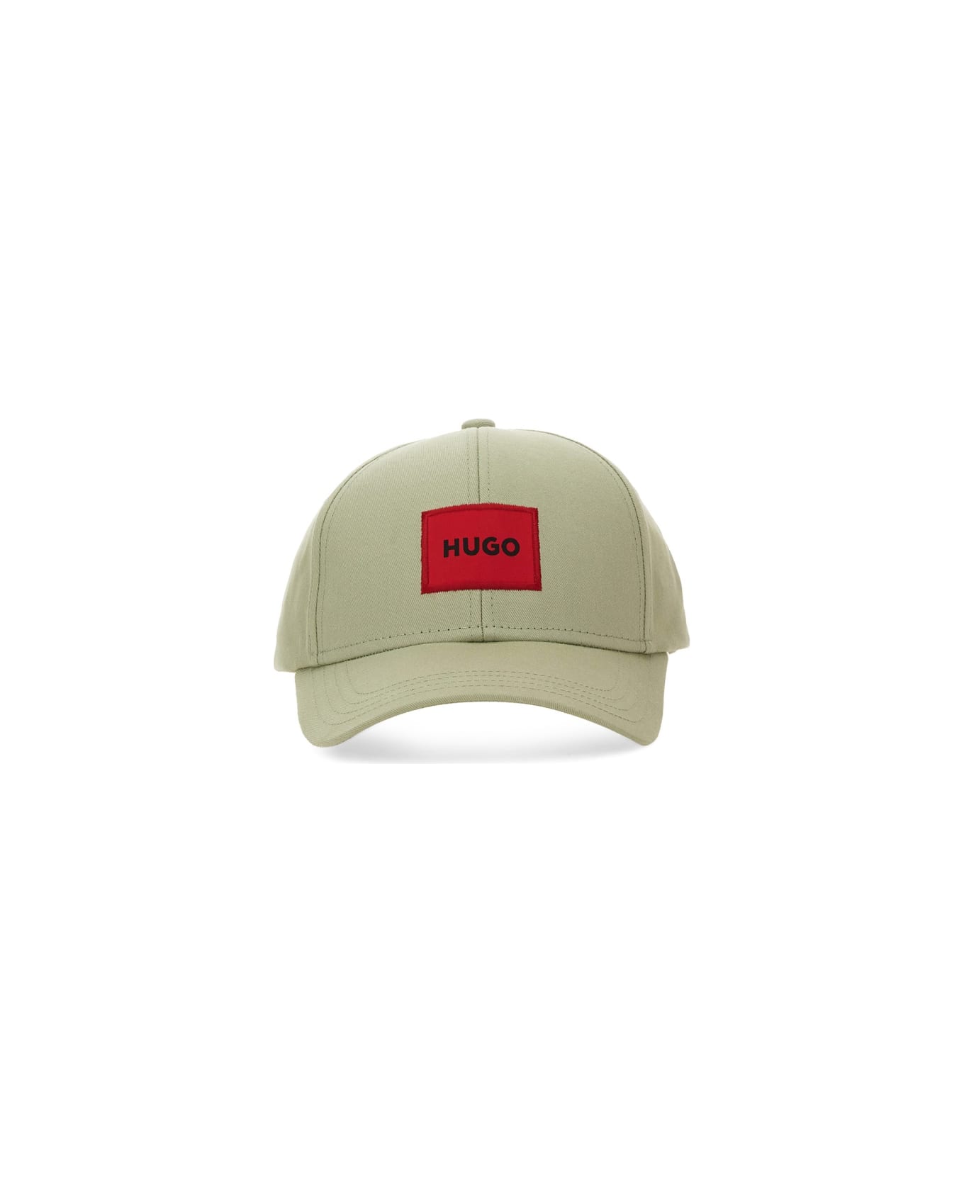 Hugo Boss Baseball Hat With Logo Patch - GREEN