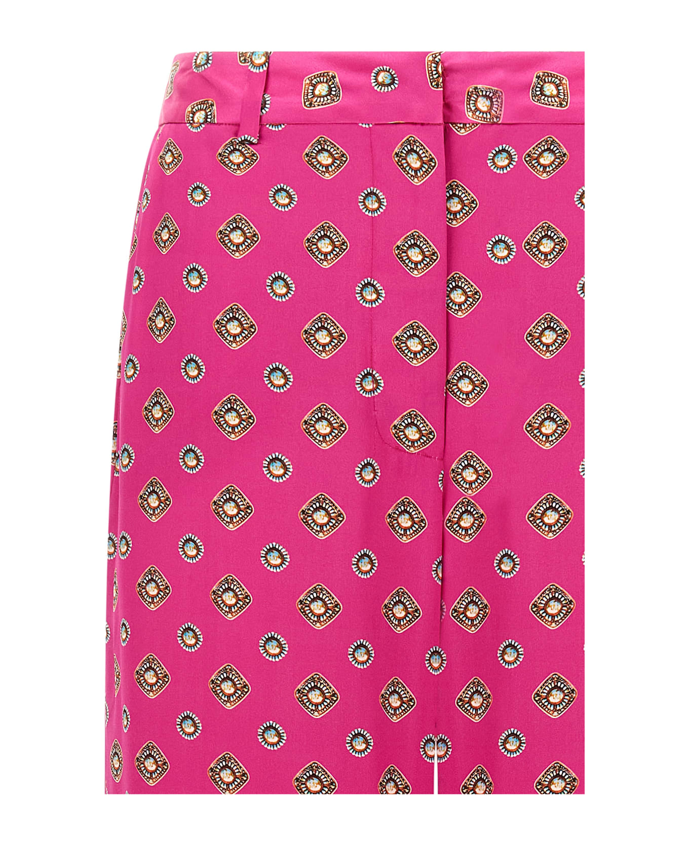 L'Agence 'pilar' Pants - Fuchsia