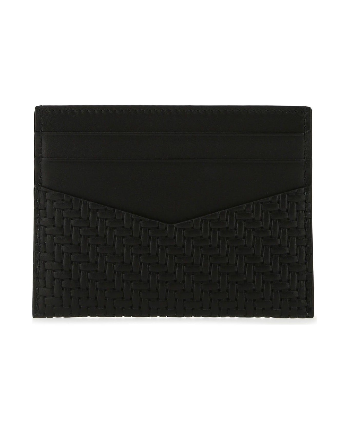 Givenchy Black Leather Card Holder - BLACK