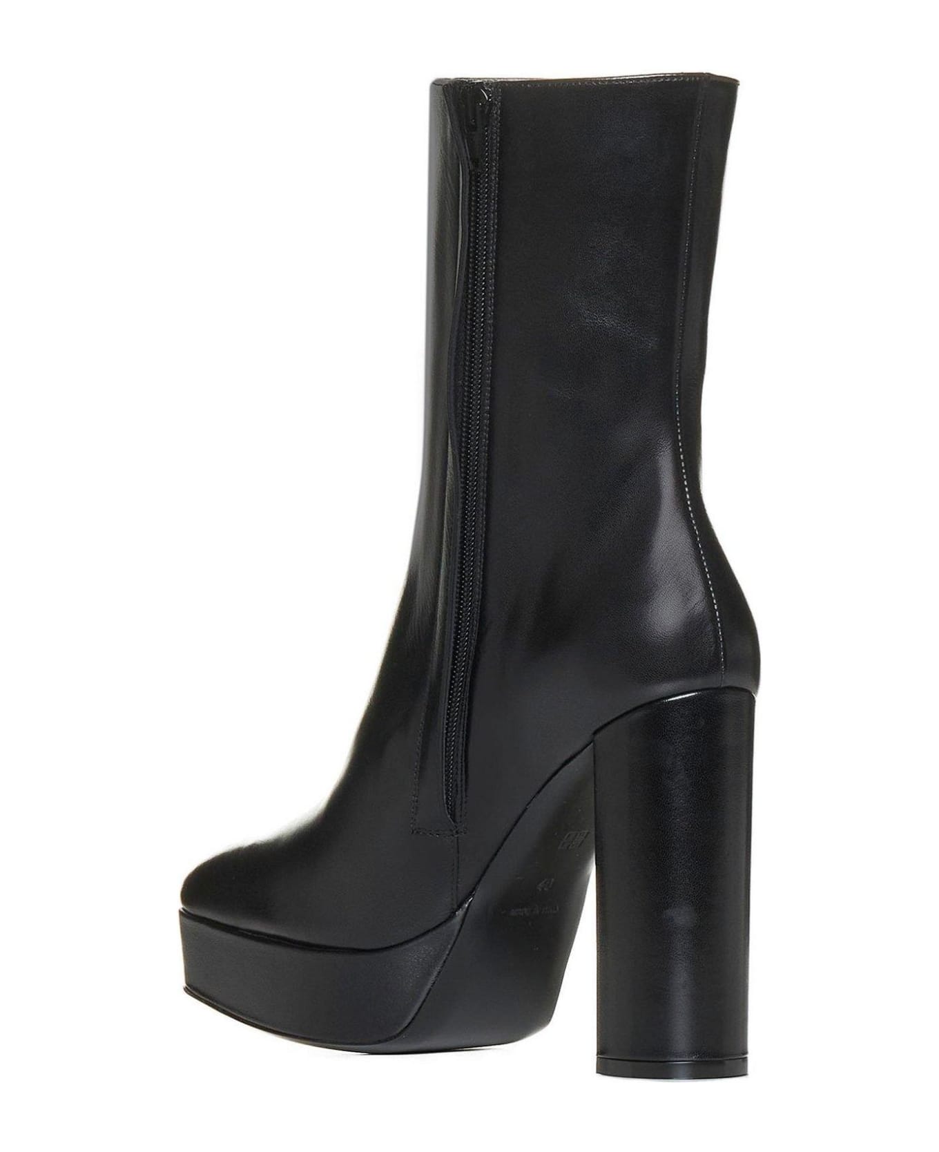 Givenchy G Lock Platform Ankle Boots - BLACK ブーツ