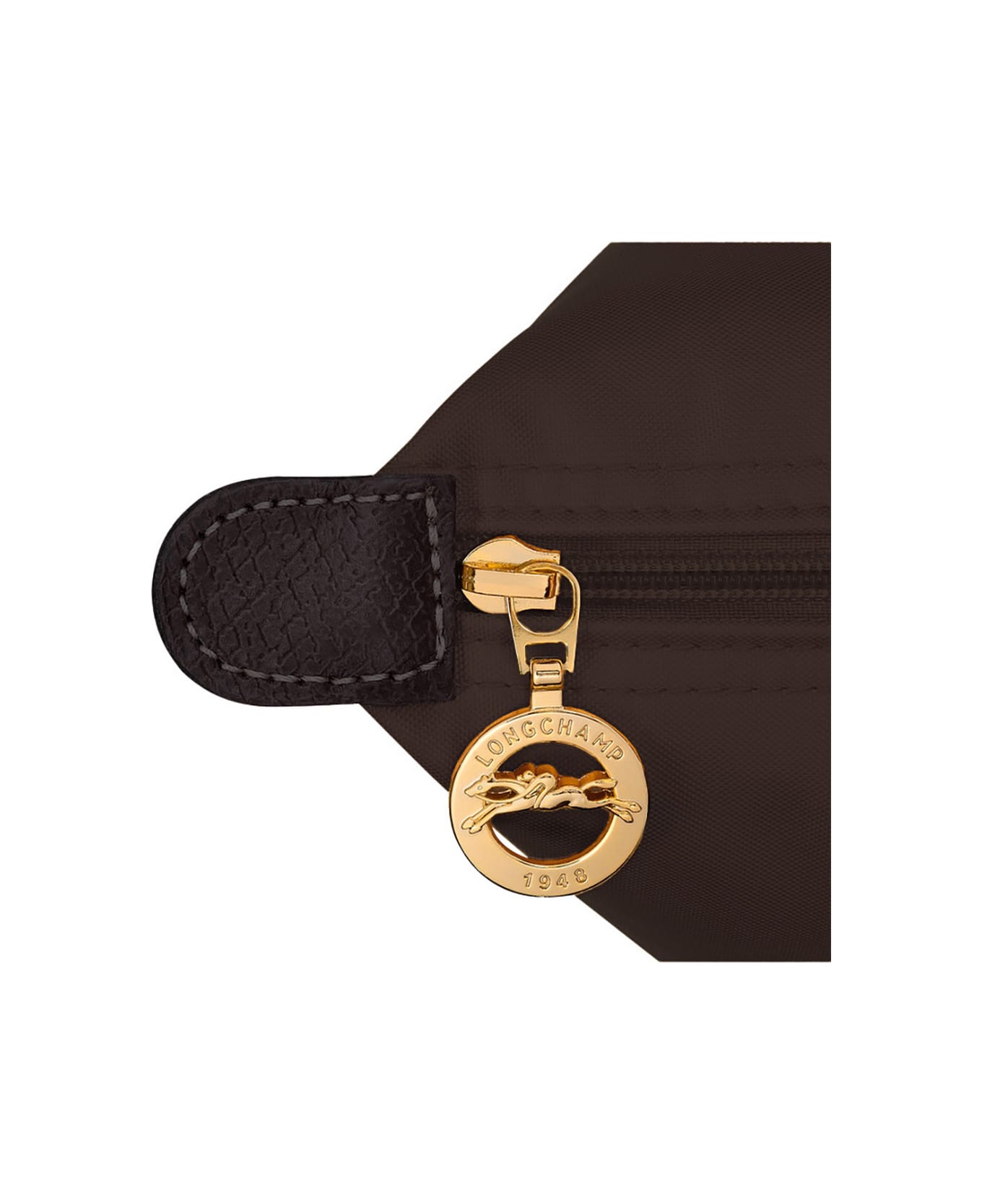Longchamp 
le Pilage
 Brown Large Tote Bag With Two Top Handles And Embossed Logo On The Front In Ecoleather Woman - Brown