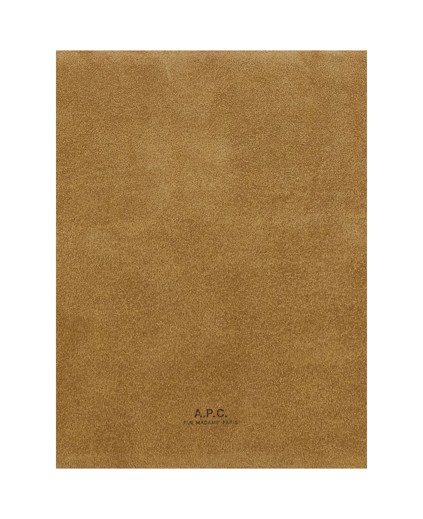 A.P.C. Sac Vera Shoulder Bags Suede And Smooth Leather - Beige