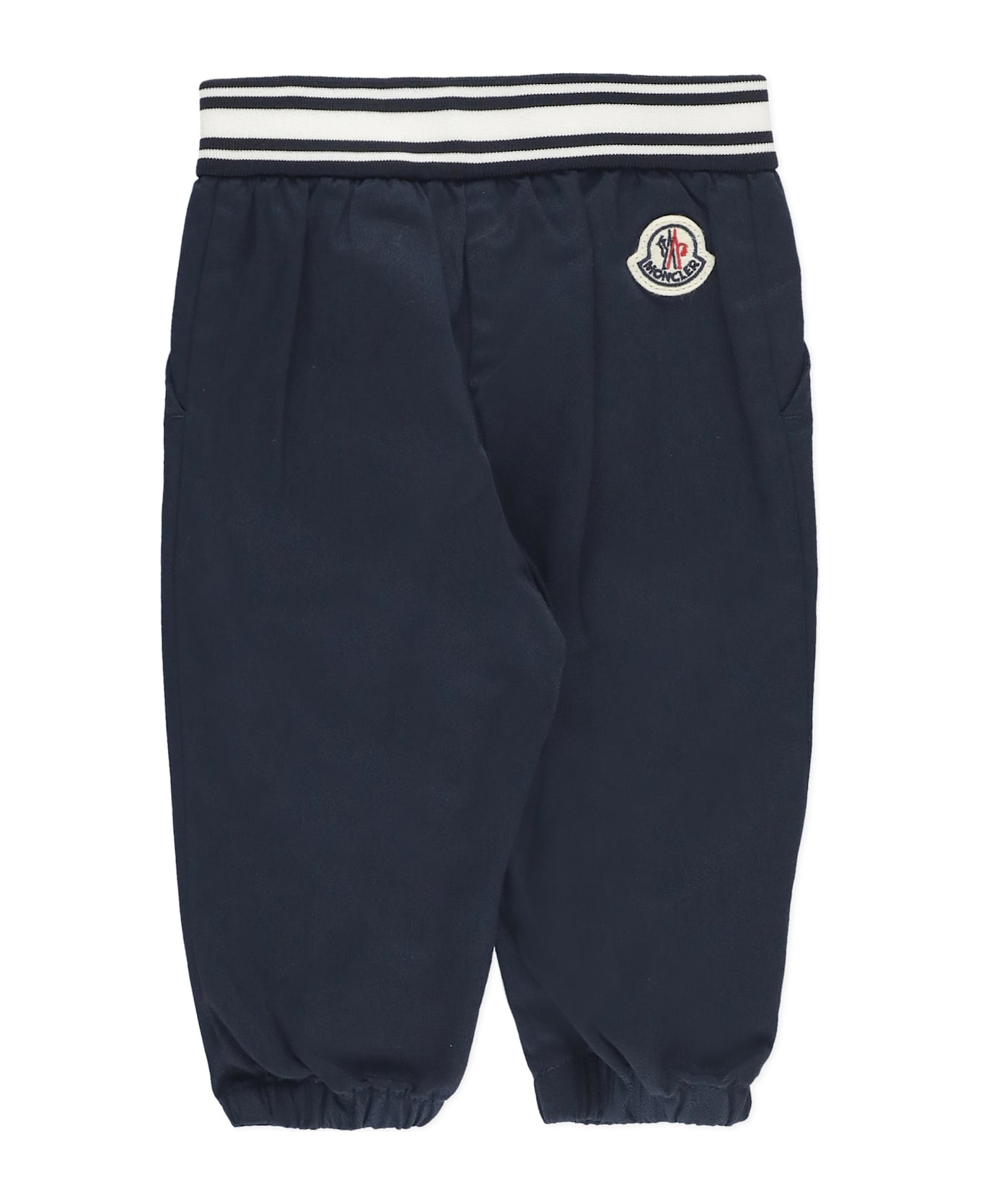 Moncler Logoed Pants - Blue