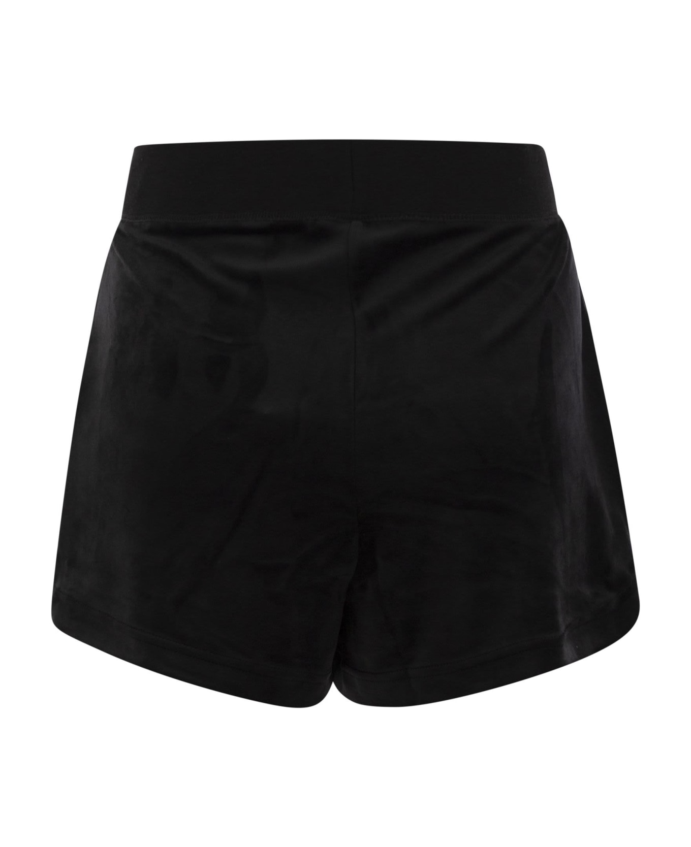 Juicy Couture Velour Shorts - Black