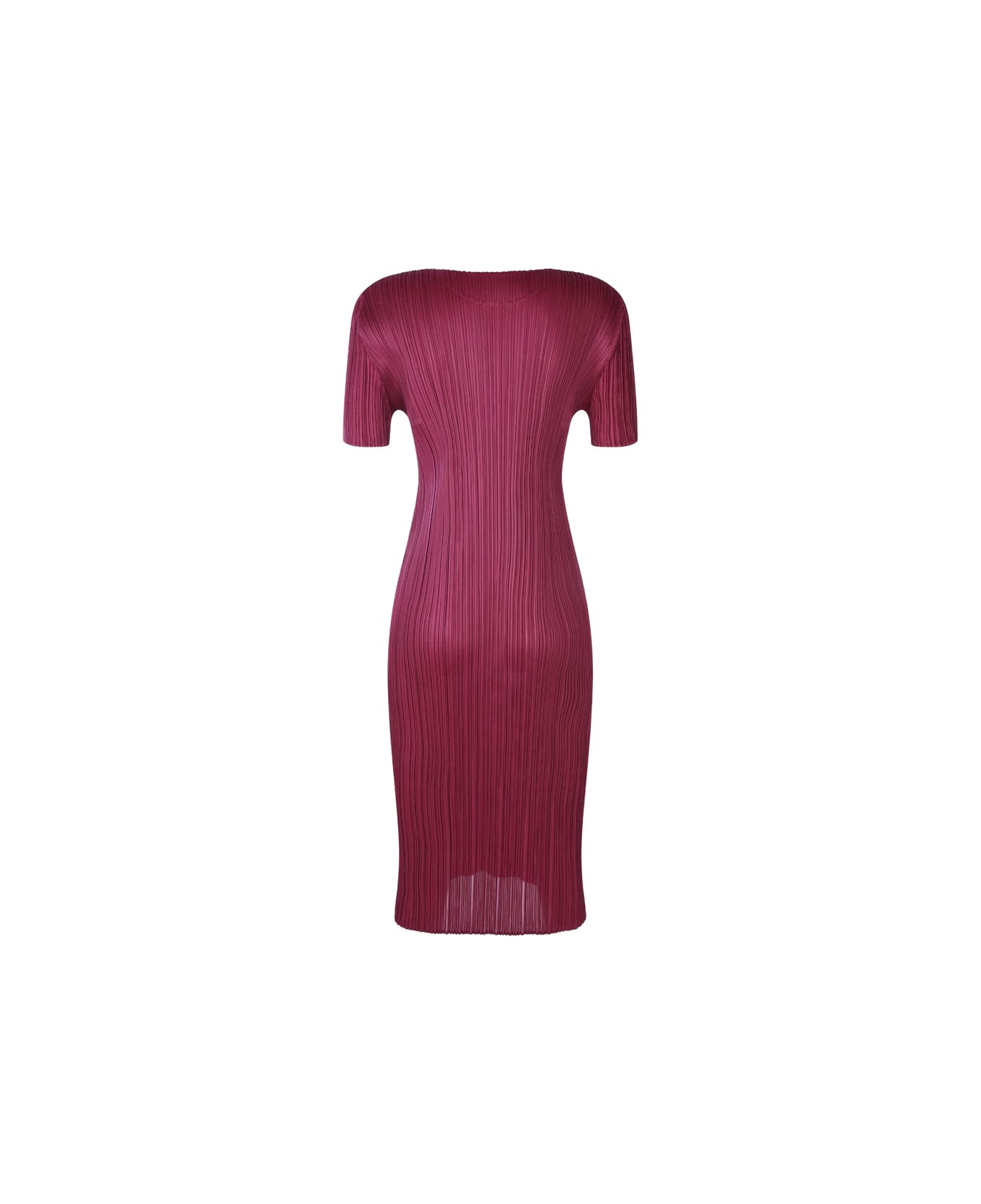 Pleats Please Issey Miyake Dress - RED
