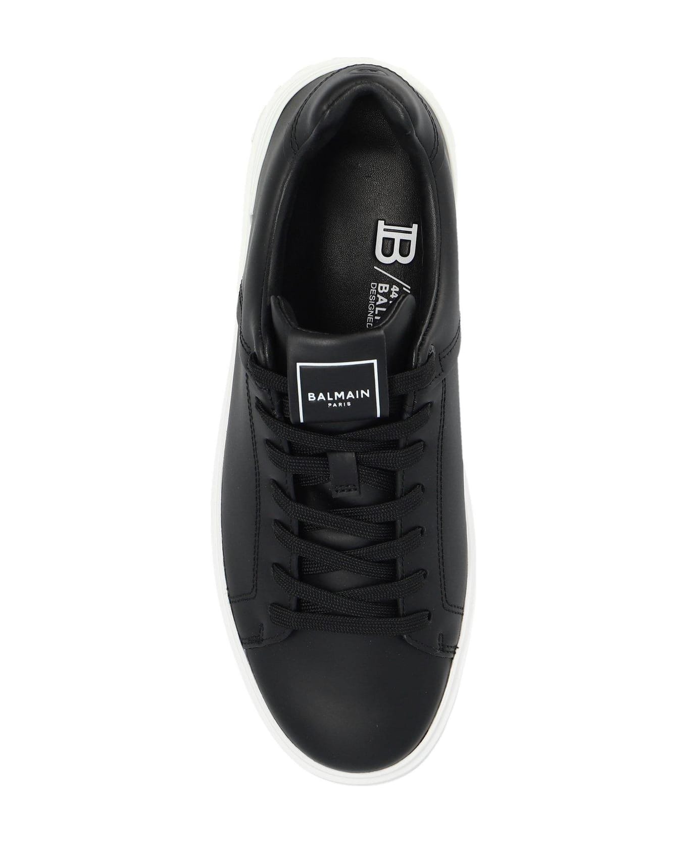 Balmain B Court Low-top Sneakers - Black スニーカー
