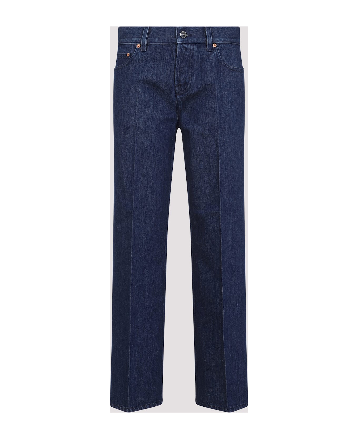 Gucci Straight Leg Jeans - Dark Blue