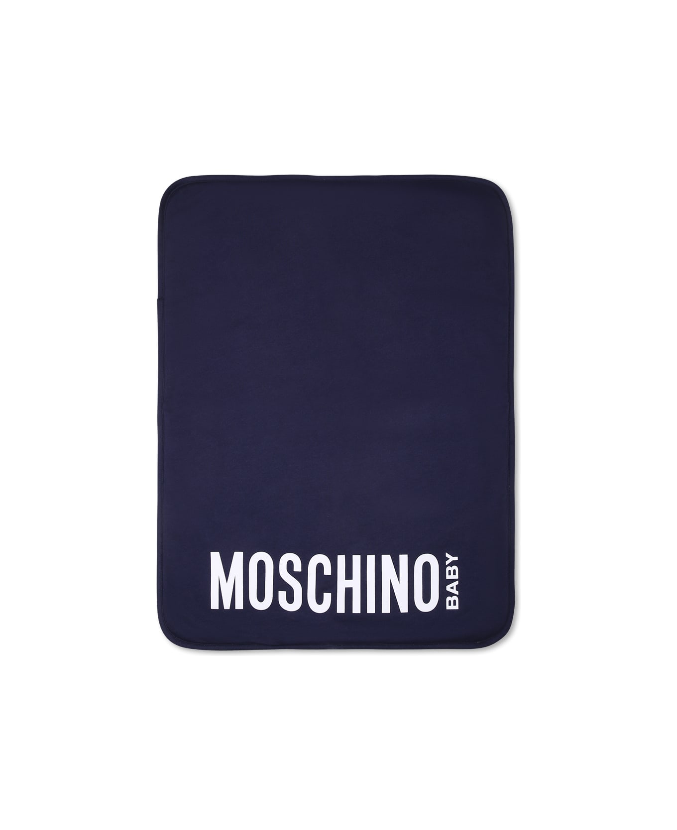 Moschino Blue Changing Bag For Babykids With Teddy Bear - Blue