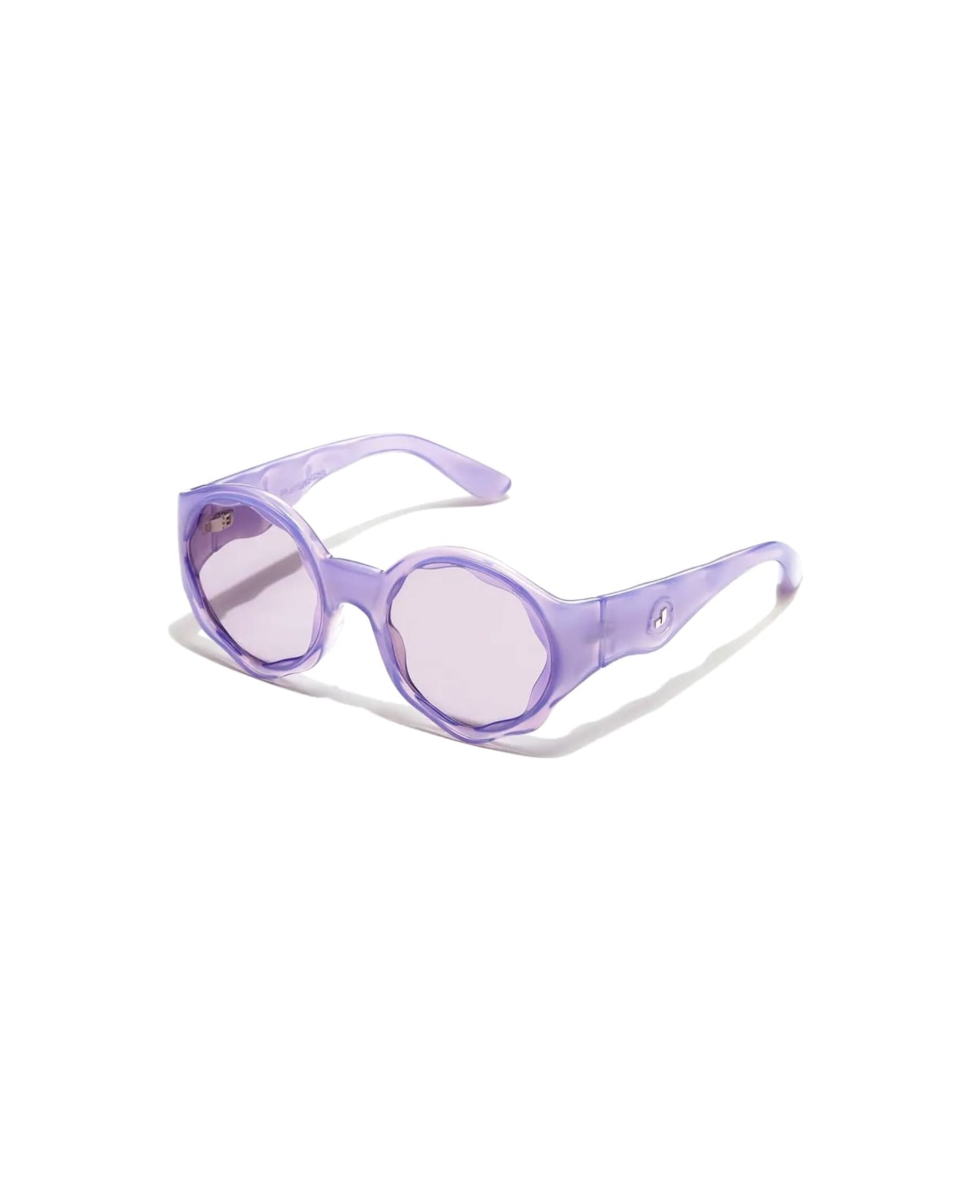 Junk Plastic Rehab Jello - Crystal Ball Sunglasses - violet