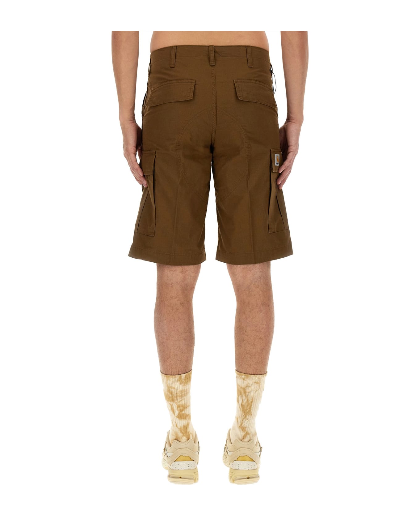 Carhartt Cotton Bermuda Shorts - Lumber Rinsed