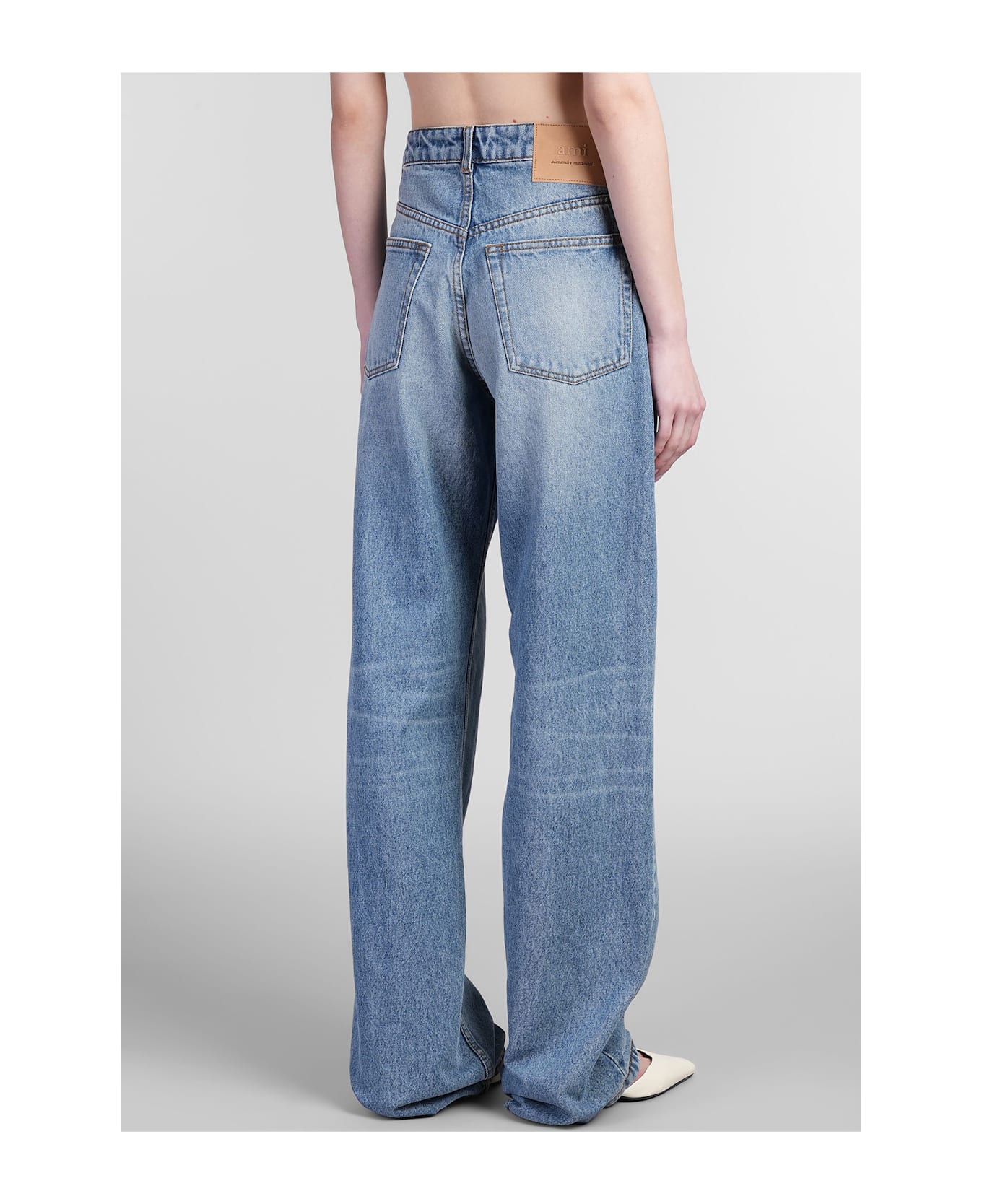 Ami Alexandre Mattiussi Jeans In Blue Cotton - blue