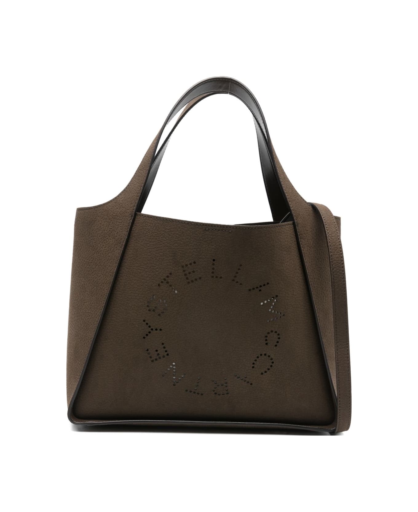 Stella McCartney Stella Logo Tote Bag - Brown