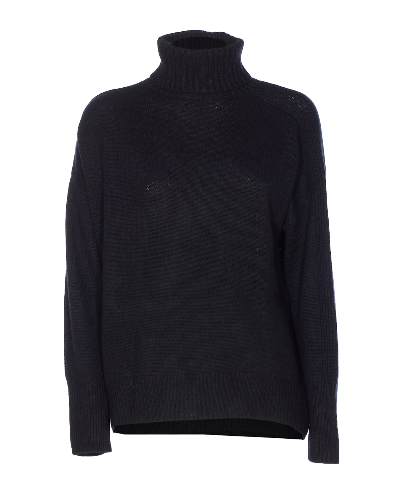 Allude Turtleneck Sweater - Black