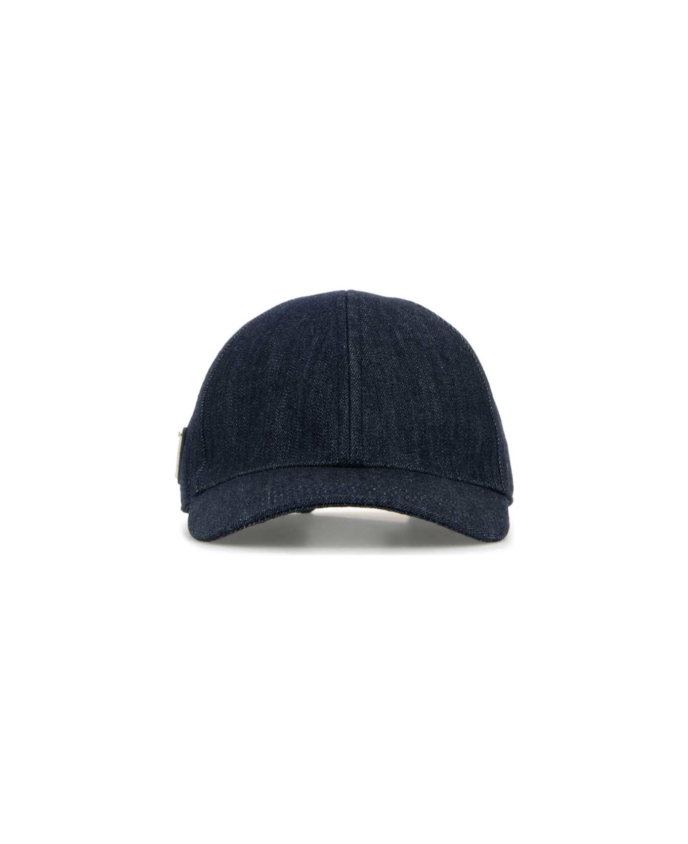 Prada Denim Baseball Cap - Blue