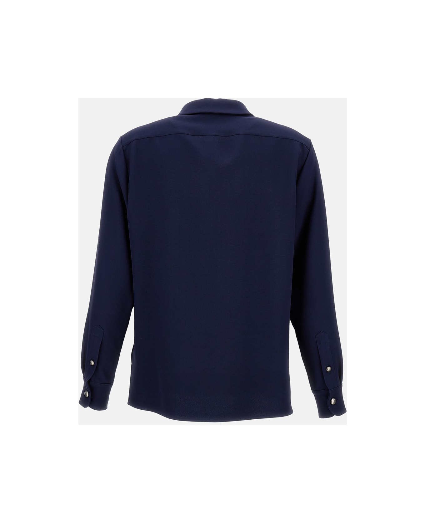 Ralph Lauren Long Sleeve-button Front Shirt - Blue