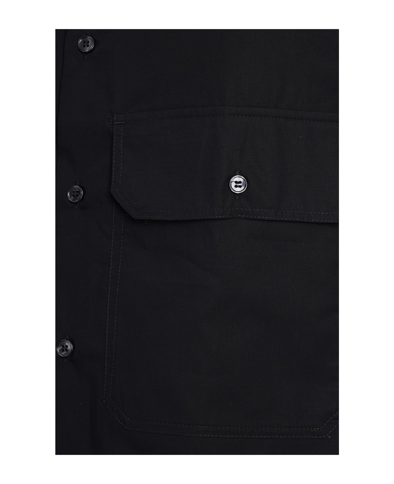 Emporio Armani X3X151 Shirt In Black Cotton - Nero