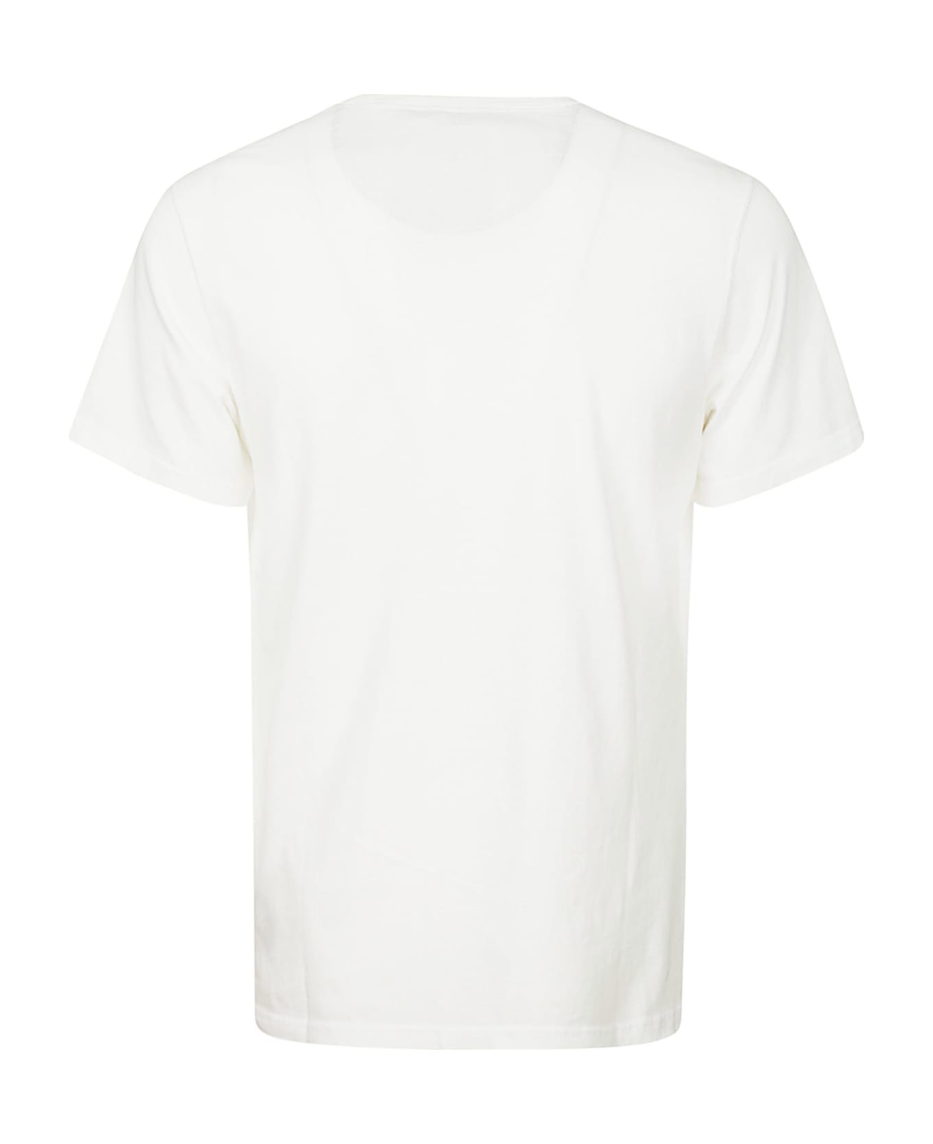 Barbour Tartan Sports Tee - White