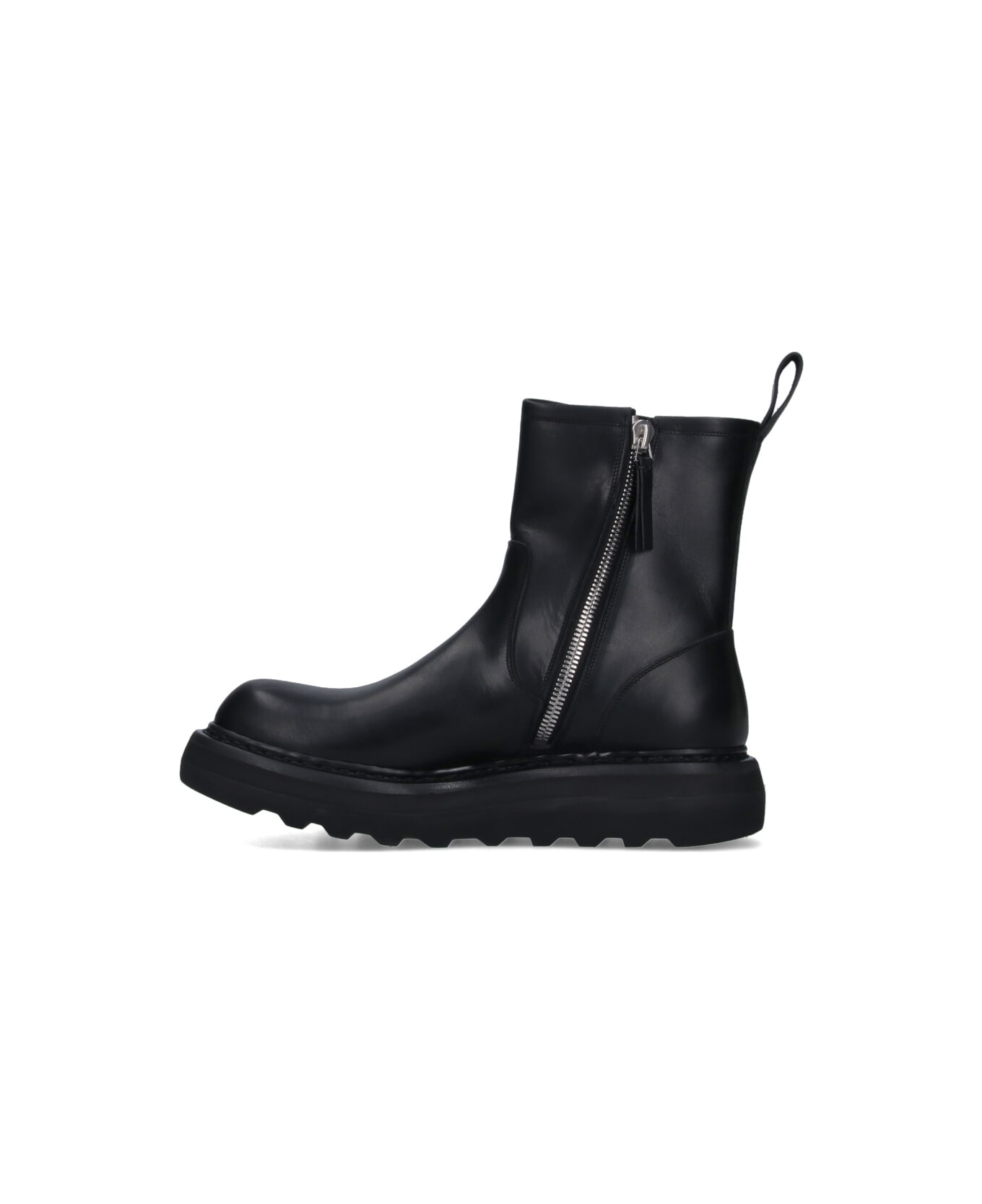 Premiata Platform Ankle Boots - Black  