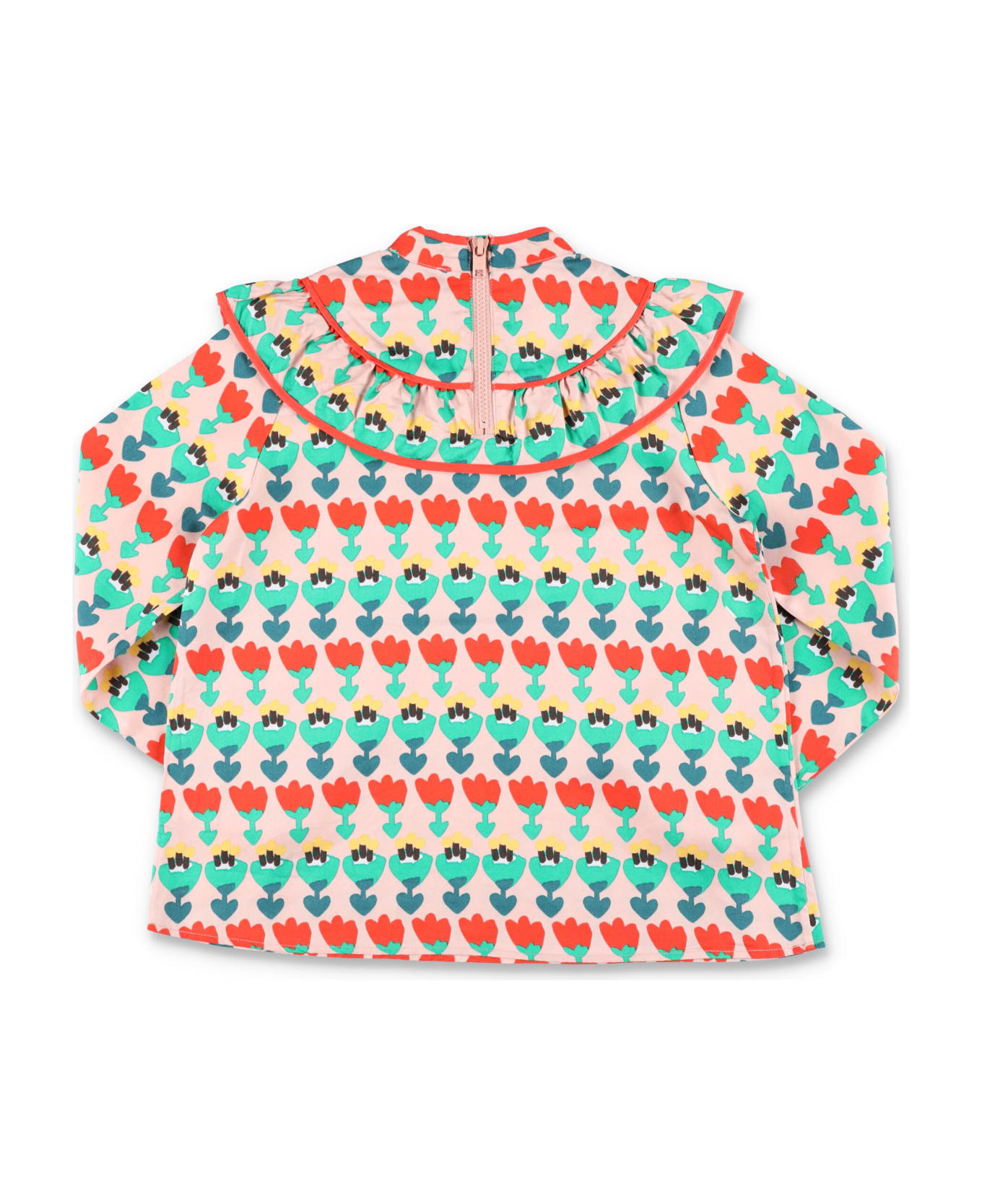 Stella McCartney Kids Shirt Flower - PINK
